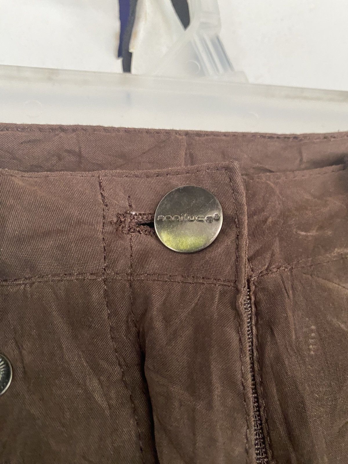 Japanese Brand Vintage Anni Luce VCG Brown Hip Hop Dancer Pants Size 30" / US 8 / IT 44 - 14 Thumbnail