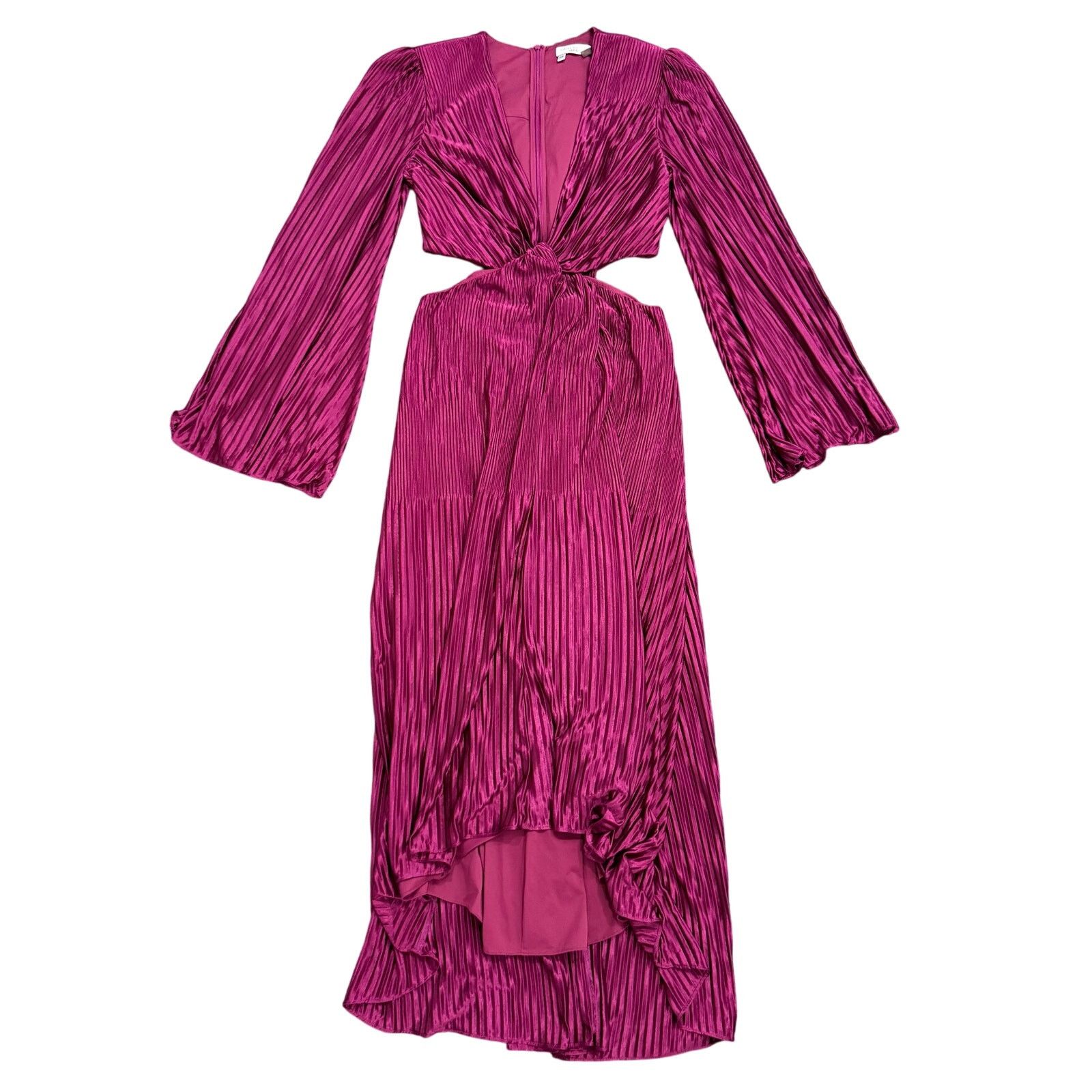Ramy Brook Ramy Brook Kimberly Pleated Maxi Dress in Purple, Size XS Size XS / US 0-2 / IT 36-38 - 4 Thumbnail