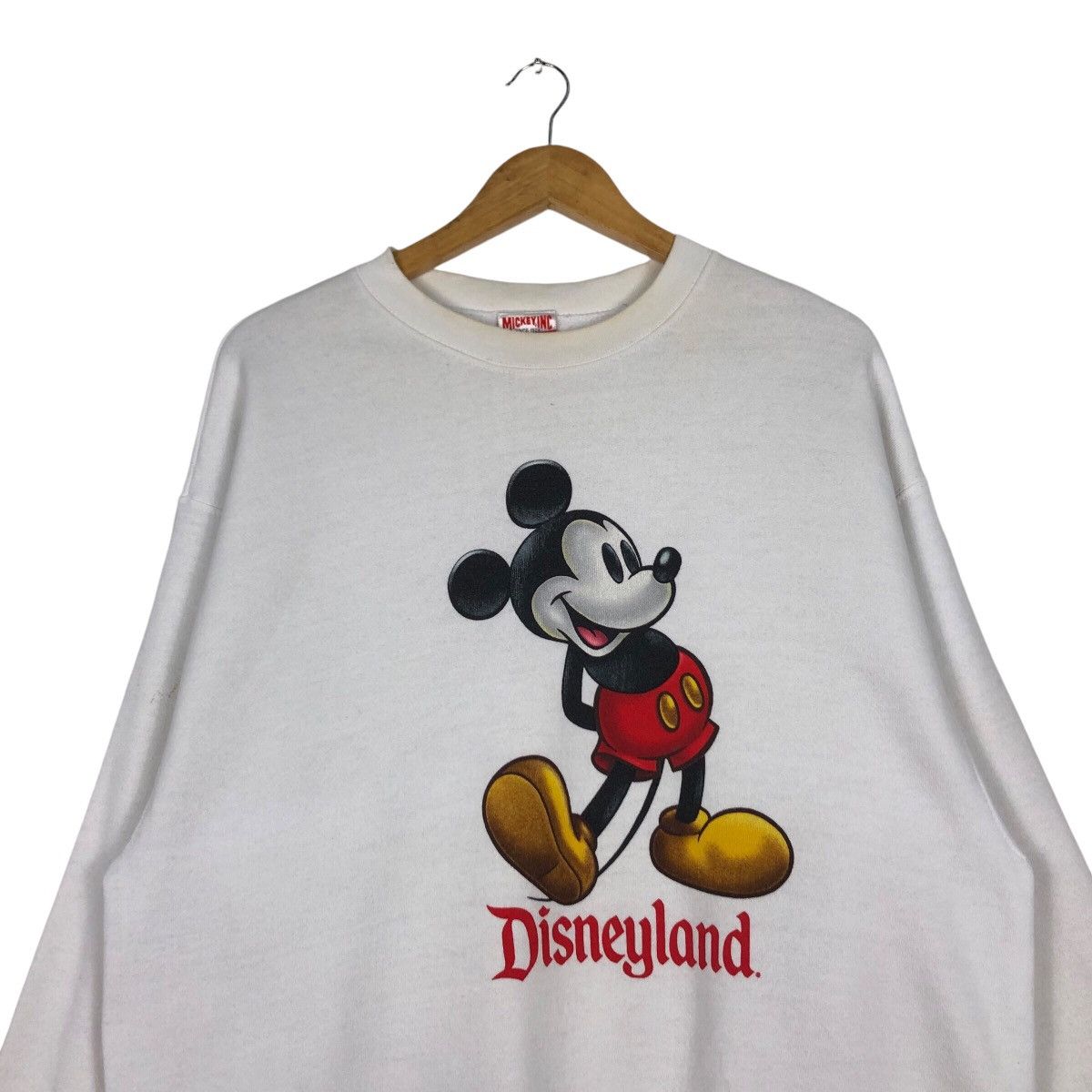 Disney × Japanese Brand × Mickey Mouse Vintage Mickey Mouse Disneyland Sweatshirt Large #A2 Size US L / EU 52-54 / 3 - 2 Thumbnail