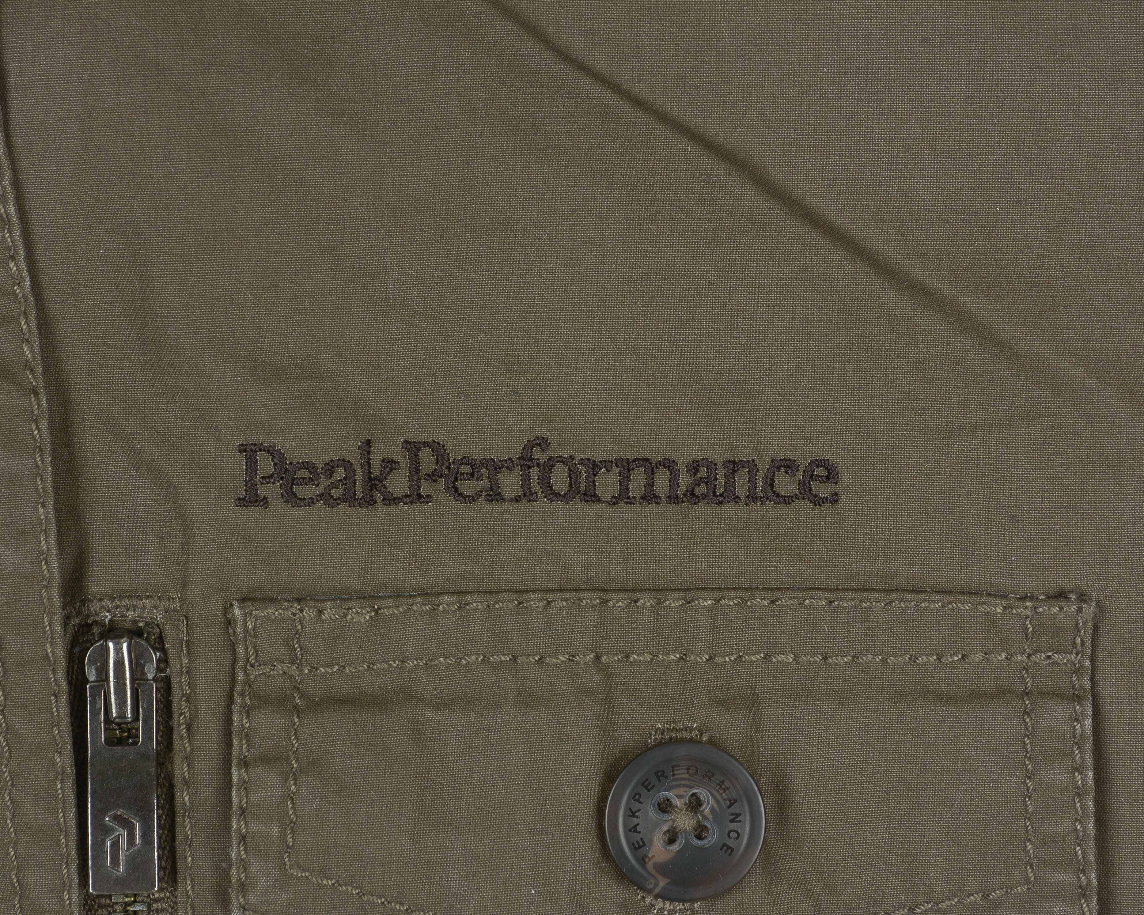 Peak Performance Tara J Women L Brown Jacket Ladies Rain Coat Outdoors Hooded Size L / US 10 / IT 46 - 4 Thumbnail