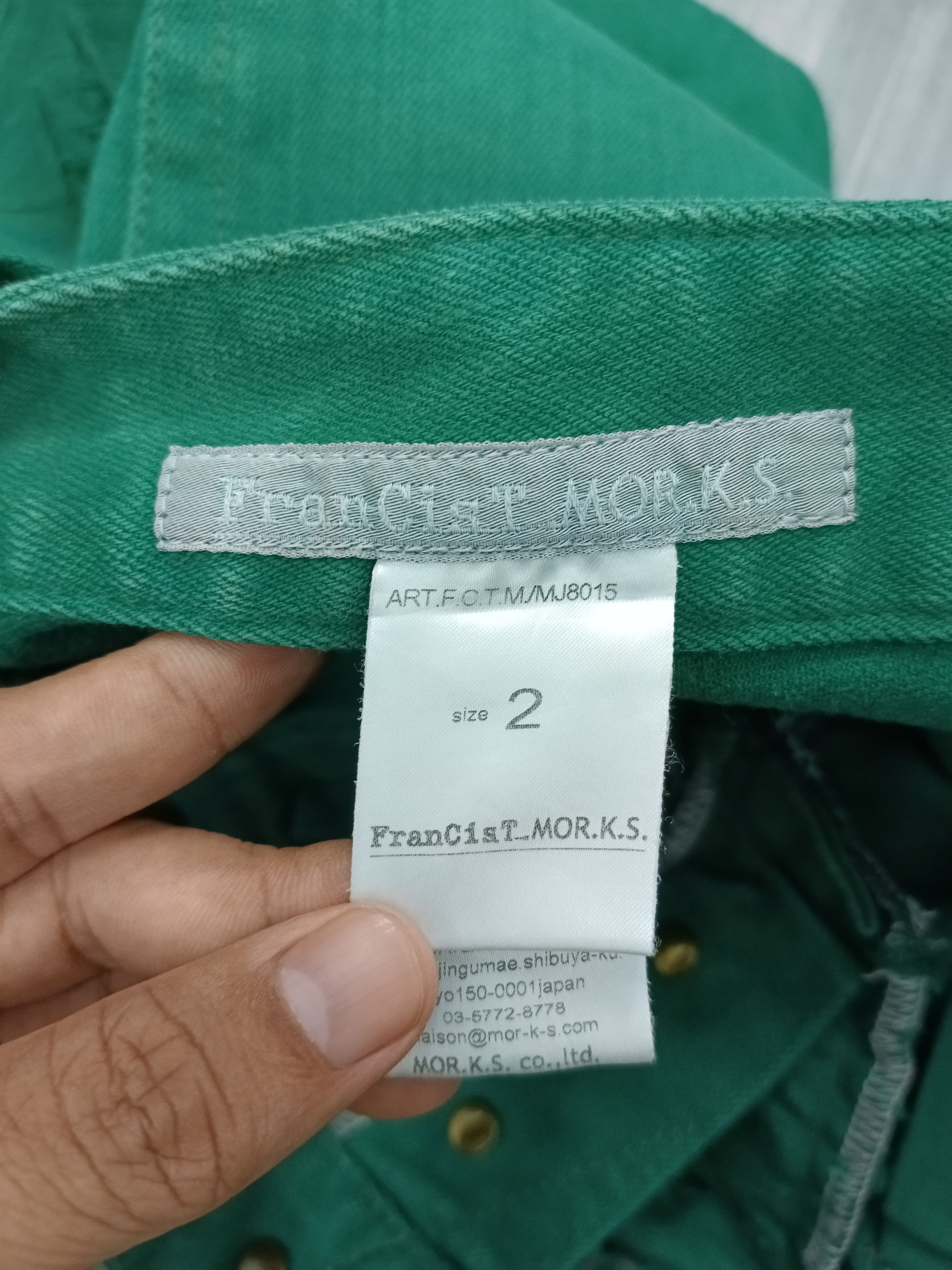 FranCisT MOR.K.S FLARE DISTRESSED RIPED STUDDED FRANCIST MOR.K.S Size 29" - 7 Thumbnail