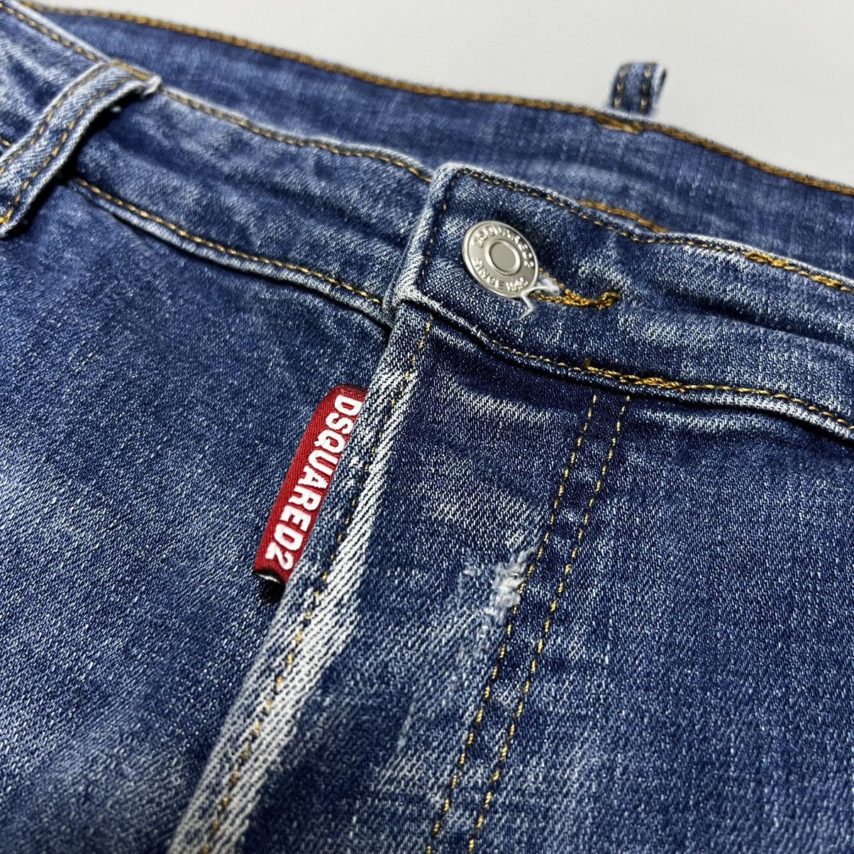 Dsquared2 Dsquared Distressed Jeans Denim Paint y2k Size US 34 / EU 50 - 4 Thumbnail