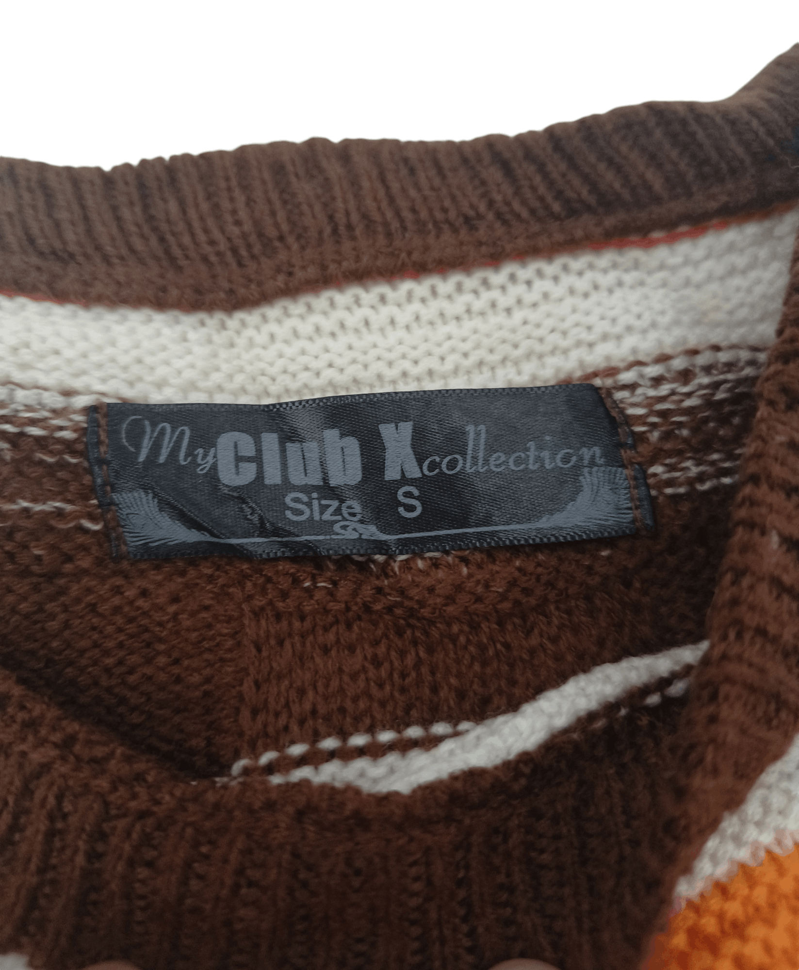 Other Vintage MY CLUB Women's Cable knit Motifs Knit Sweater Size S / US 4 / IT 40 - 8 Thumbnail