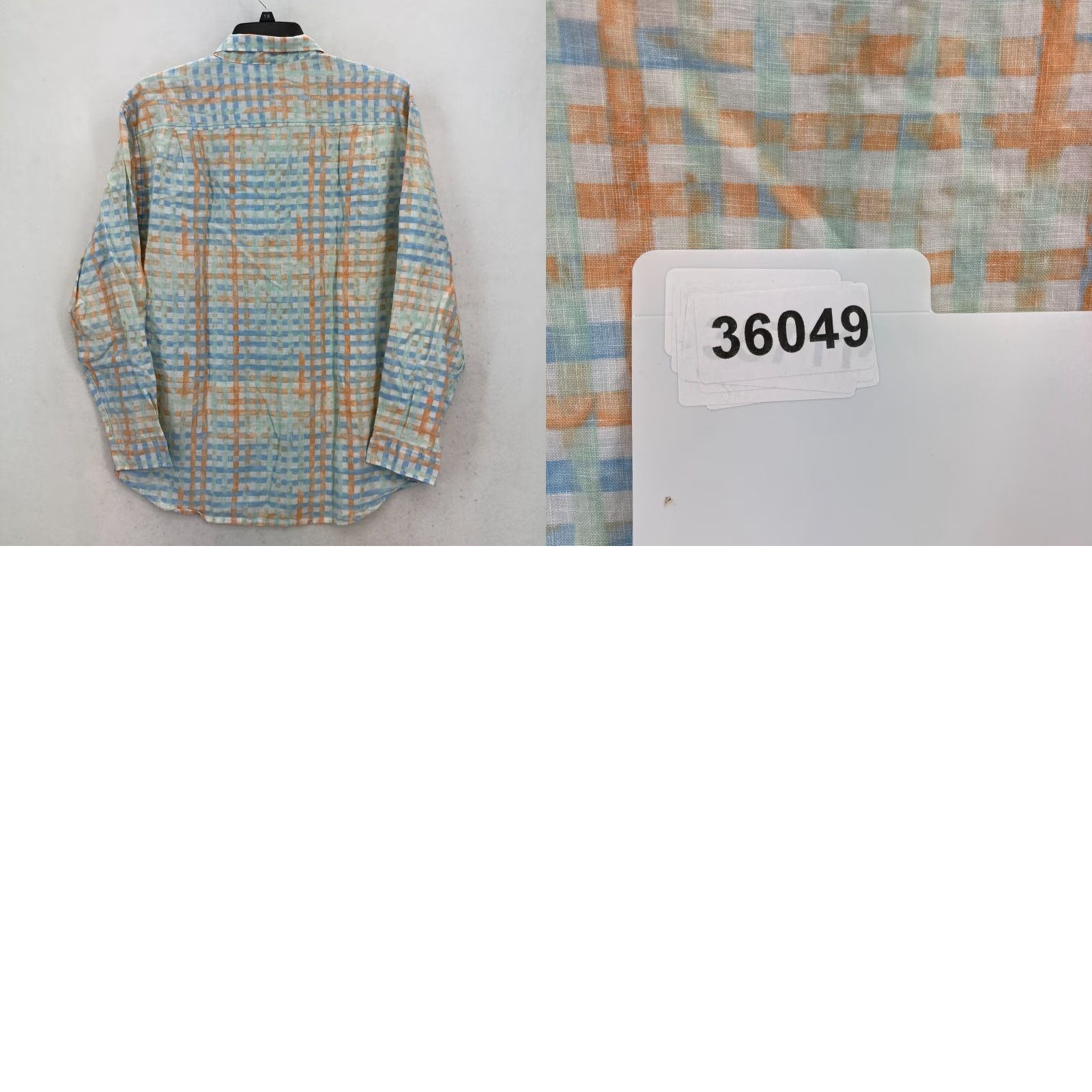 Tommy Bahama Tommy Bahama Relax Linen Button Up Shirt Mens XL Blue Plaid Long Sleeve Nautical Size US XL / EU 56 / 4 - 9 Thumbnail