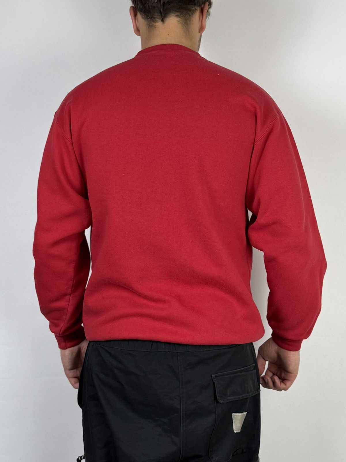 Dickies Dickies Work Wear VNTG Rare Big Logo Boxy Y2K Sweatshirt Size US XL / EU 56 / 4 - 4 Thumbnail