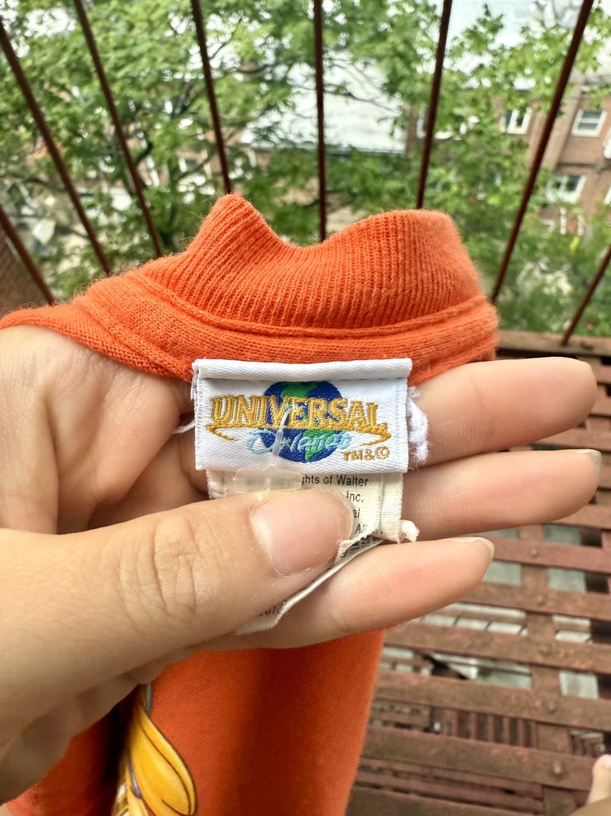 Universal Studios Y2K VINTAGE UNIVERSAL STUDIOS WOODPECKER ORANGE TEE Size US L / EU 52-54 / 3 - 3 Thumbnail