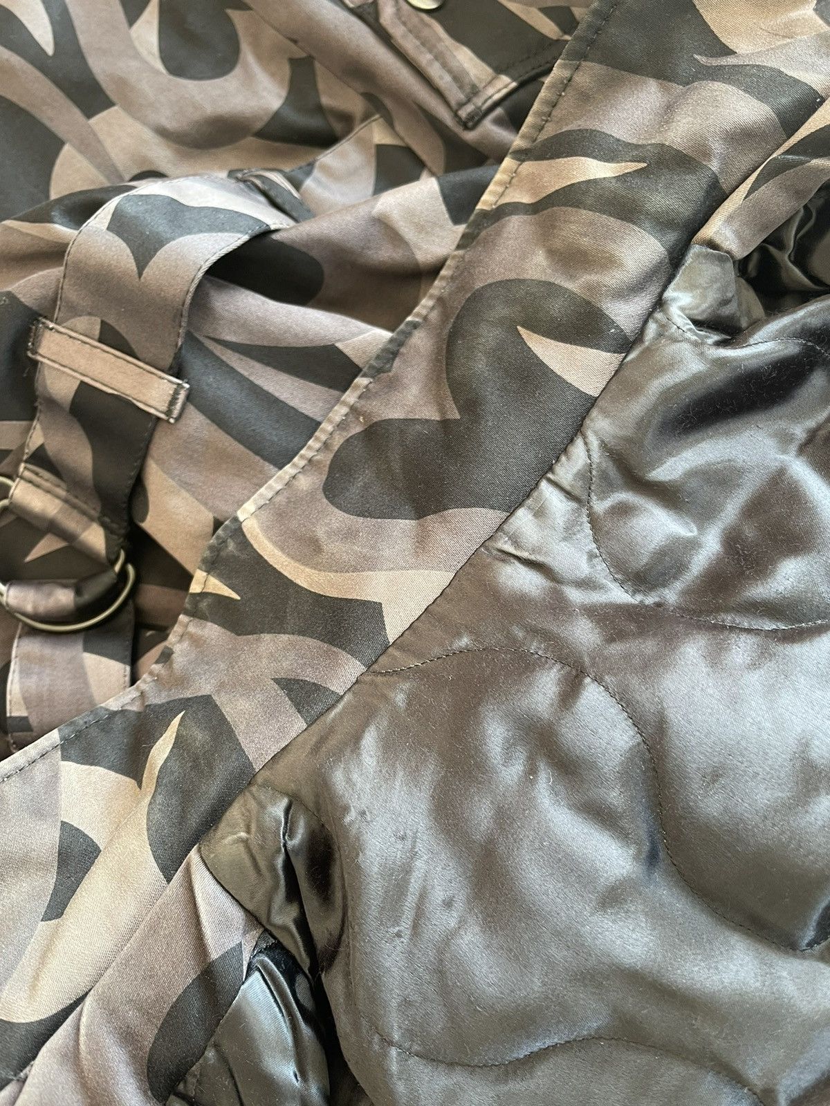 Number (N)ine AW2004 'Give Peace A Chance' Tribal Heart Camo Down Jacket Size US M / EU 48-50 / 2 - 10 Thumbnail