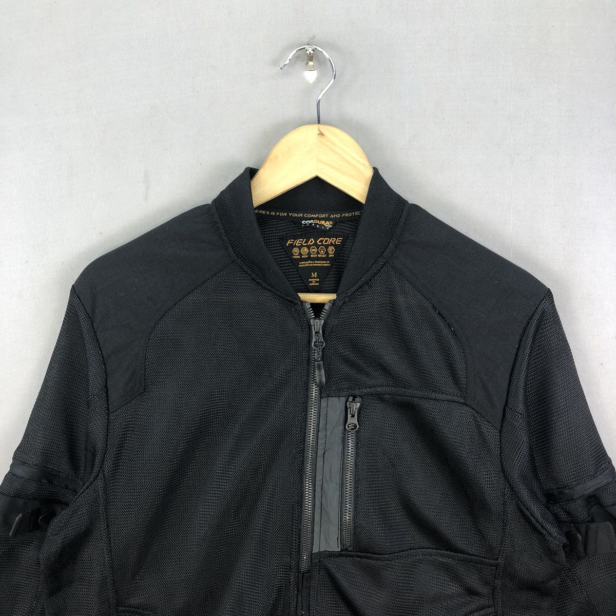 Japanese Brand Fieldcore Codura Zipper Mesh Jacket Rick Owen CDG Undercover Size US S / EU 44-46 / 1 - 4 Thumbnail