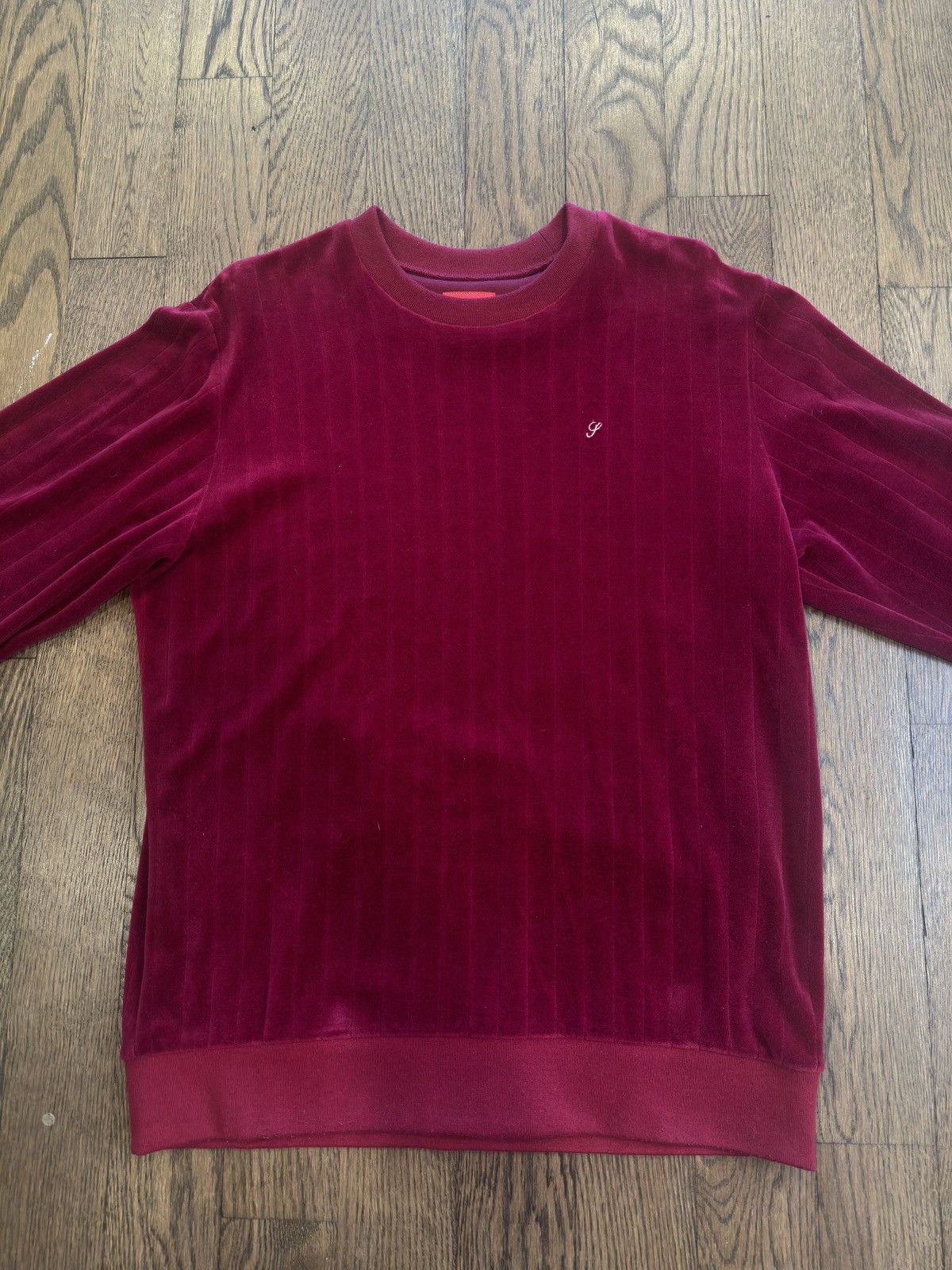 Supreme Supreme Velour Sweater Size US S / EU 44-46 / 1 - 3 Thumbnail