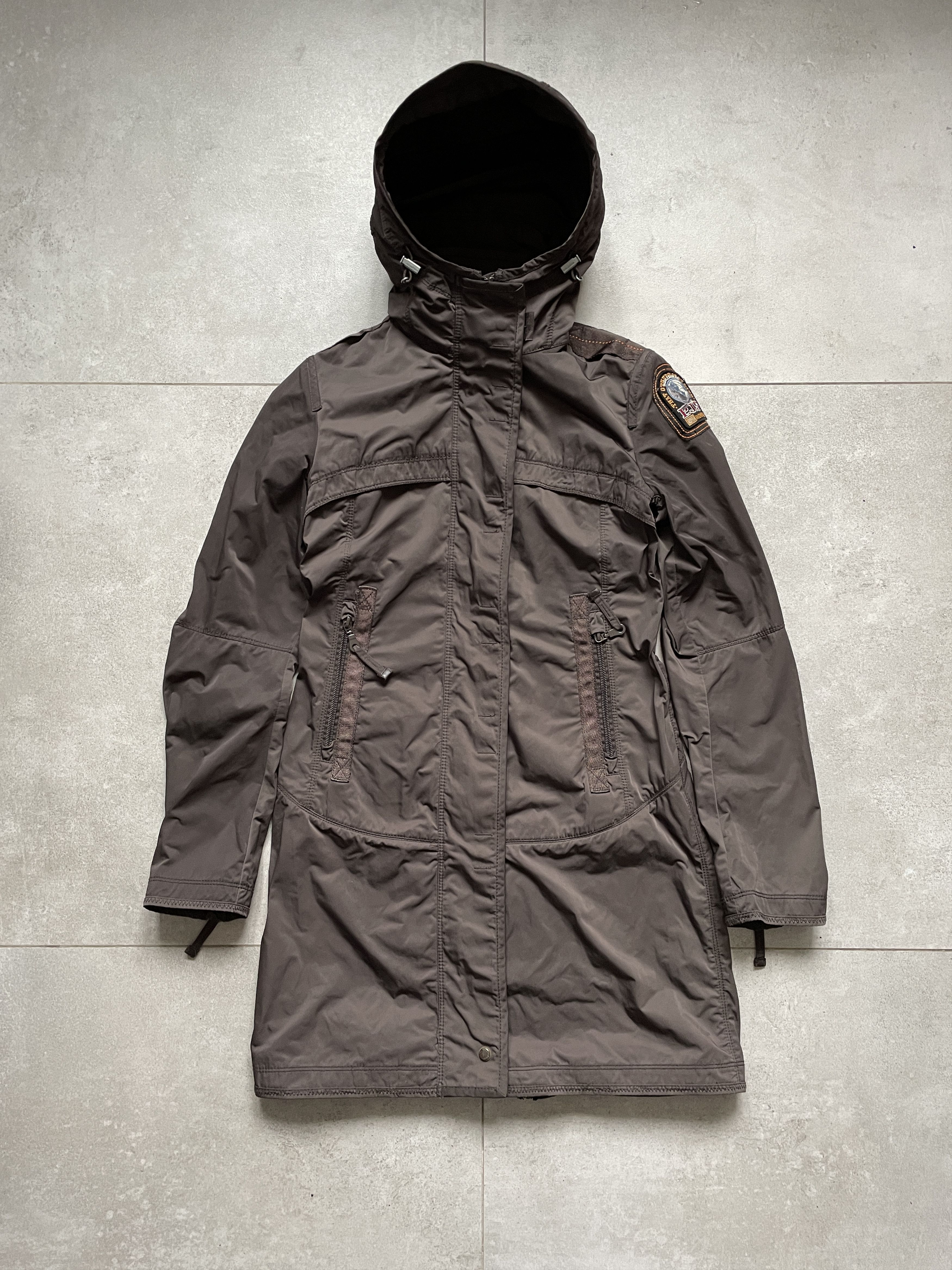 Parajumpers PARAJUMPERS SPRING EQUIPMENT SLIM NYLON BROWN PARKA JACKET Size S / US 4 / IT 40 - 1 Thumbnail