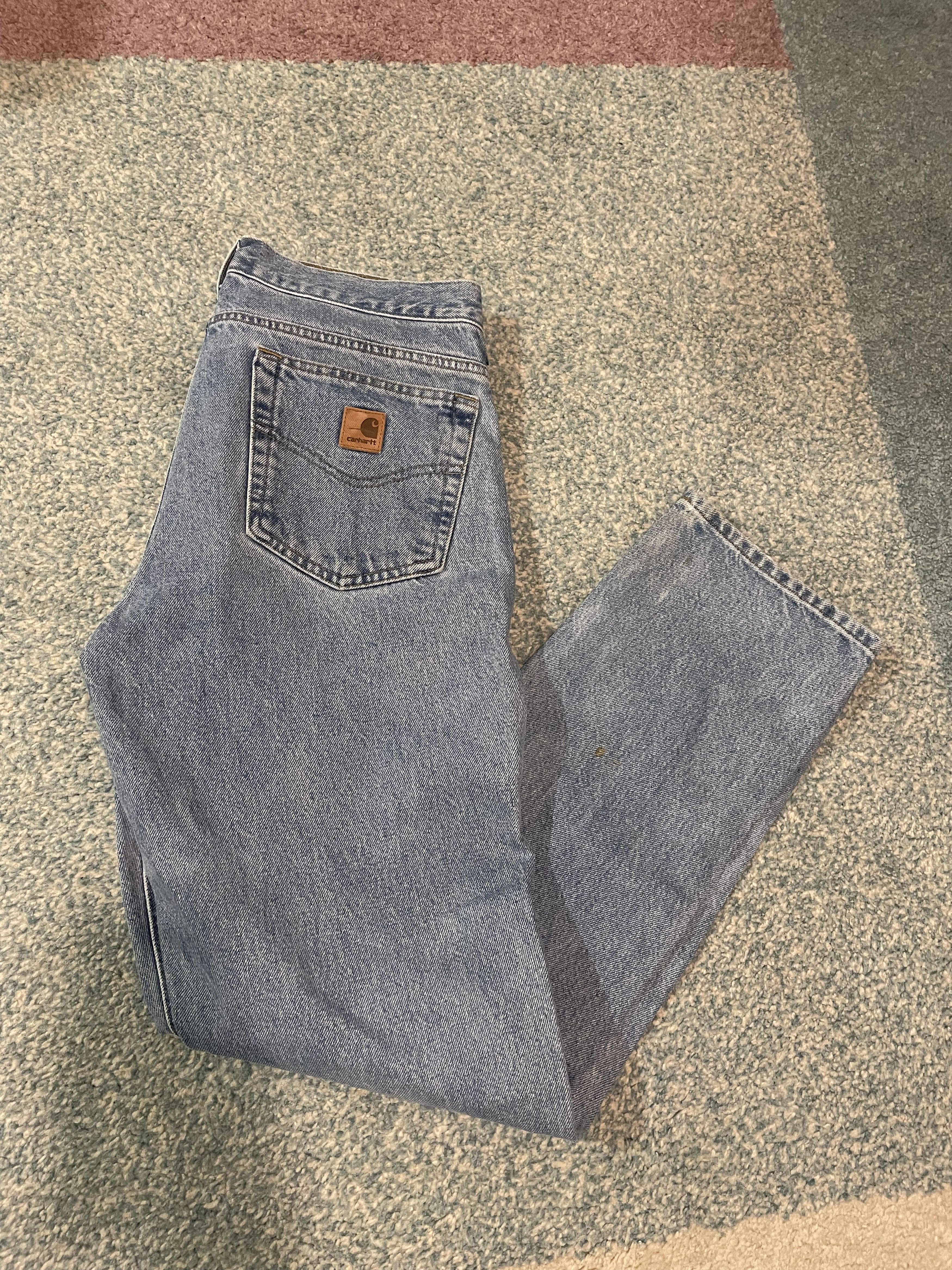 Carhartt Carhartt Jeans Vintage W32 Traditional Fit Size US 32 / EU 48 - 1 Thumbnail
