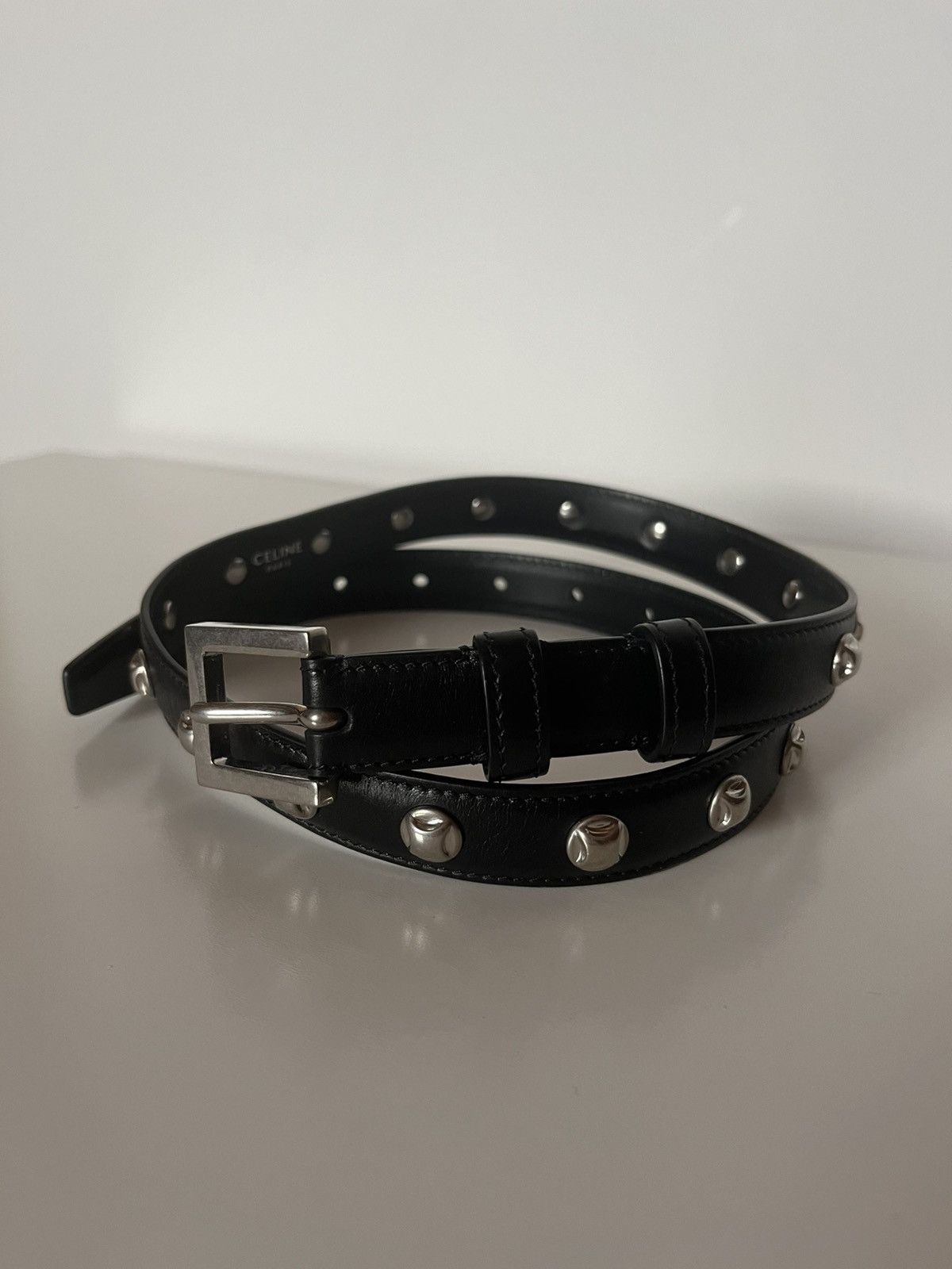 Celine Celine Hedi Slimane Belt Size 28 - 1 Thumbnail