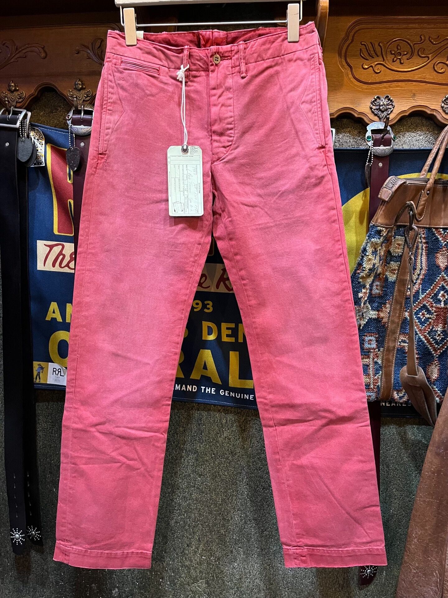 RRL Ralph Lauren RRL Red Casual Pants by Ralph Lauren Size US 30 / EU 46 - 1 Thumbnail