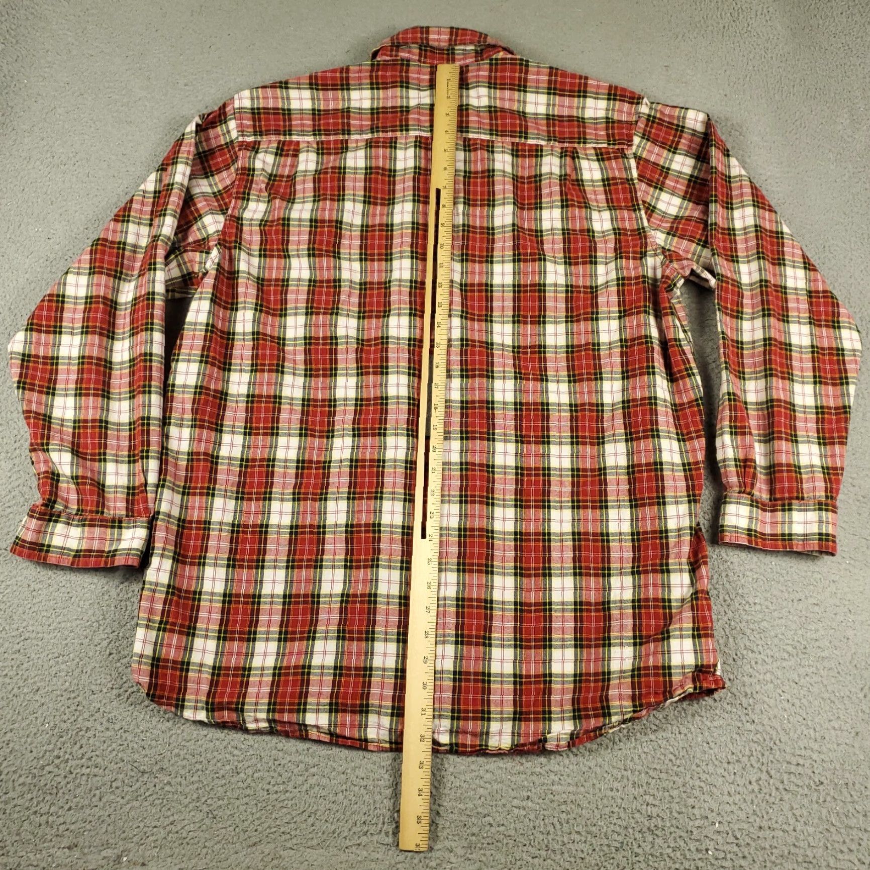 Carhartt Carhartt Shirt Mens Size XL Red Plaid Button Up Long Sleeve Casual Size US XL / EU 56 / 4 - 4 Thumbnail