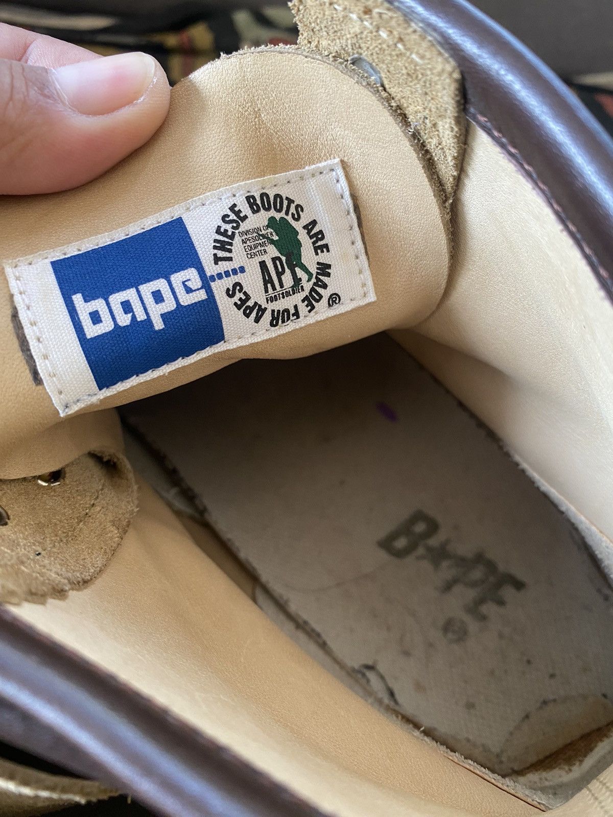 Bape Simple Soldier Boots Size US 8 / EU 41 - 8 Thumbnail