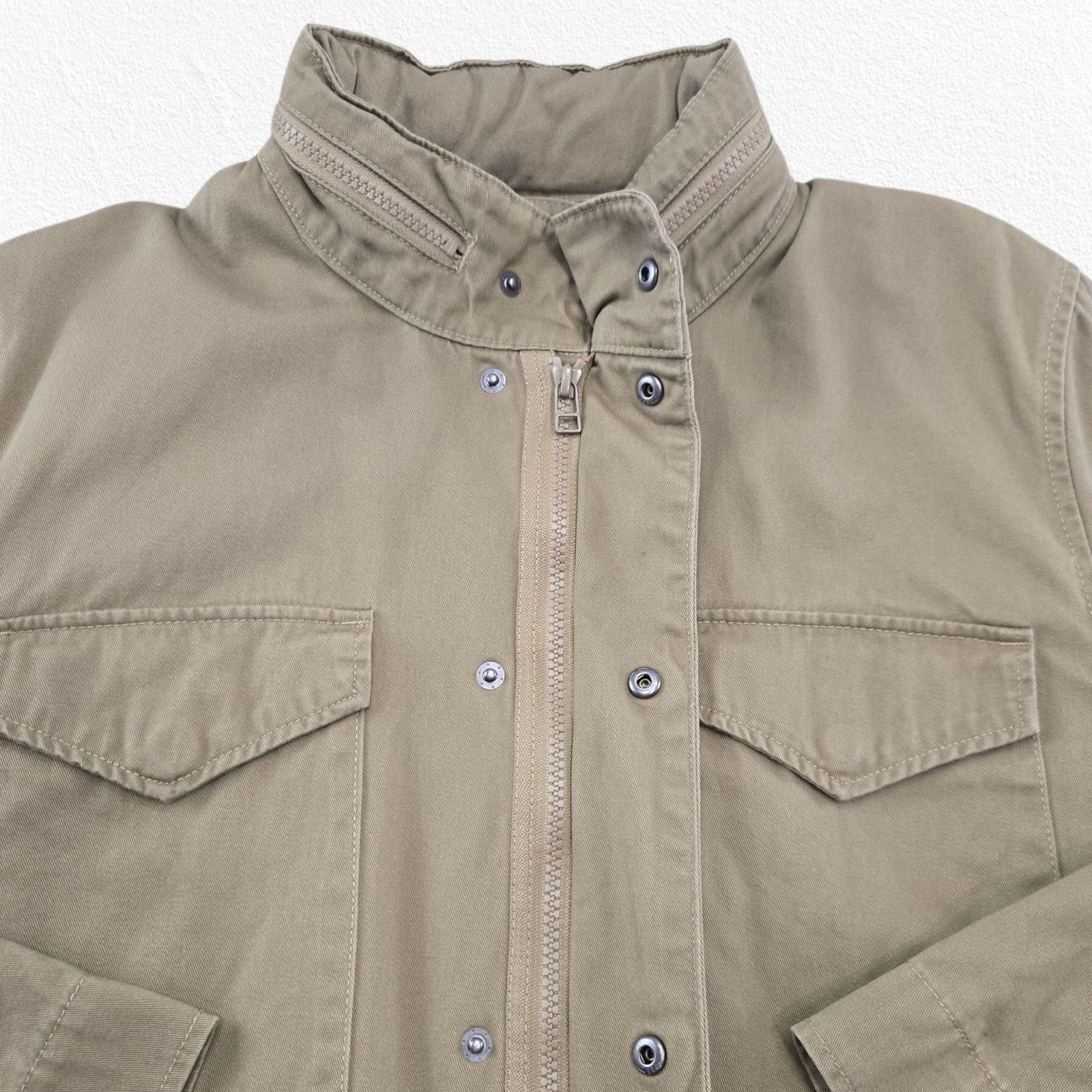 Levi's Levi’s Khaki Cotton Utility Field Jacket Safari Size Medium Size M / US 6-8 / IT 42-44 - 9 Thumbnail