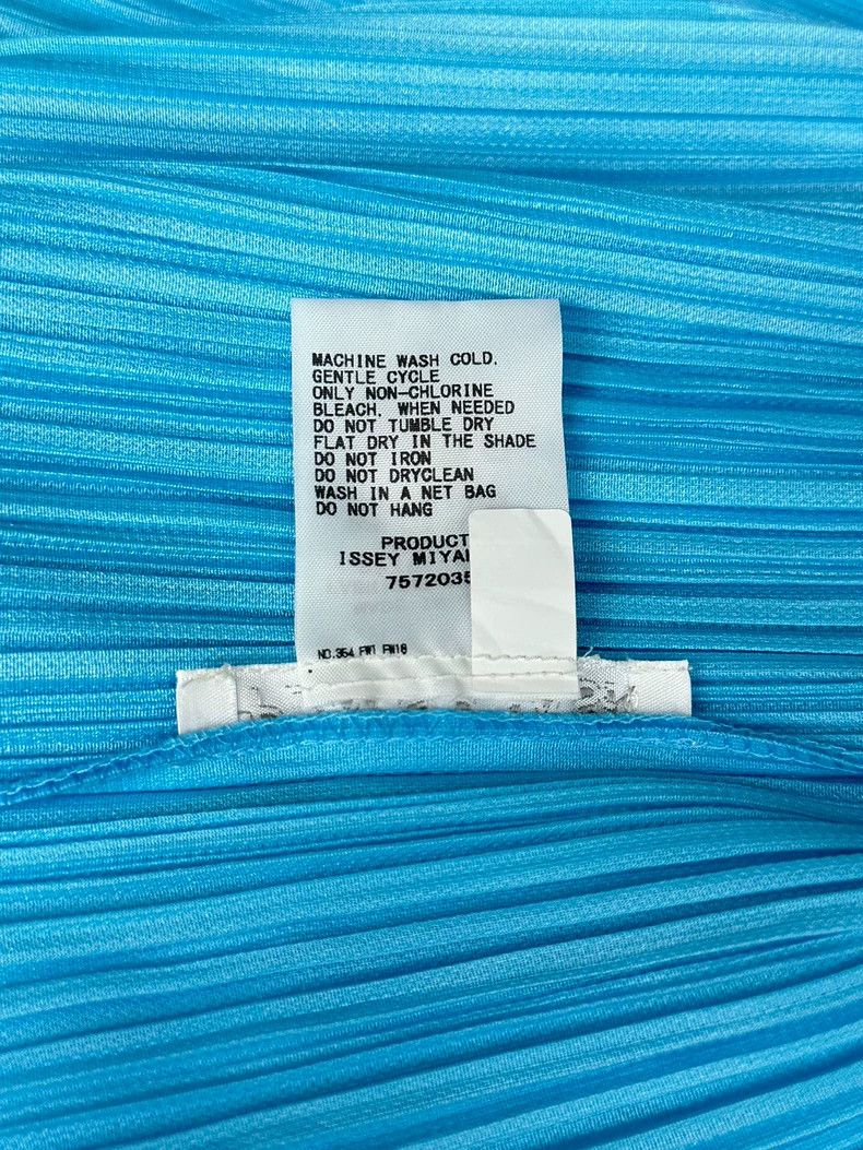 Issey Miyake Issey Miyake Blue pleated vest Size L / US 10 / IT 46 - 3 Thumbnail