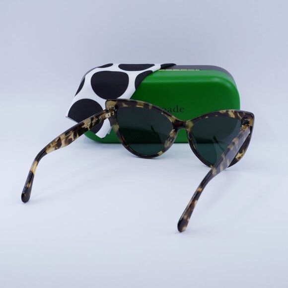 Kate Spade Kate Spade KARINA/S 0086 00 Sunglasses Havana Cat Eye Frame Size ONE SIZE - 10 Thumbnail