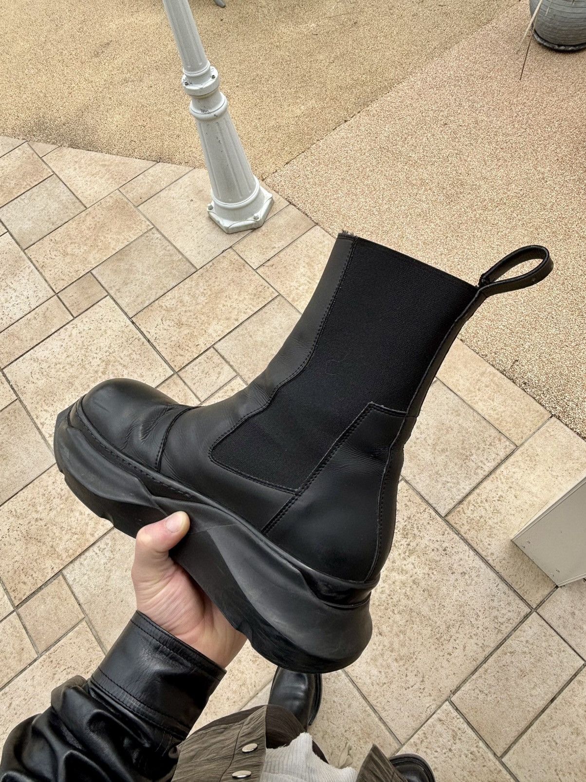 Rick Owens Rick Owens Beatles abstrast vegan leather Size US 9 / EU 42 - 2 Thumbnail
