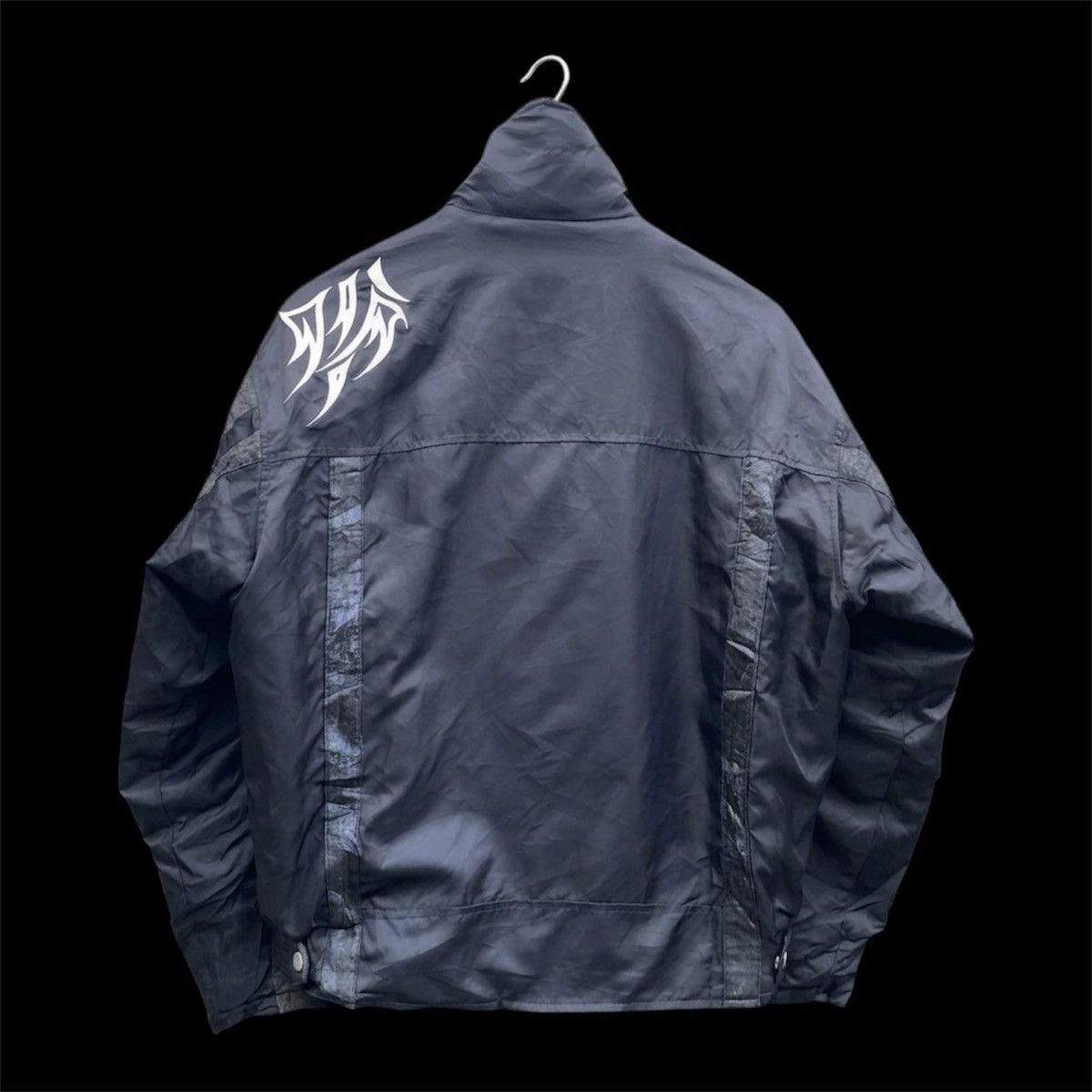 If Six Was Nine Vintage Cyberpunk Hanging Around Tribal Tattoo Padded Bomber Size US M / EU 48-50 / 2 - 2 Thumbnail