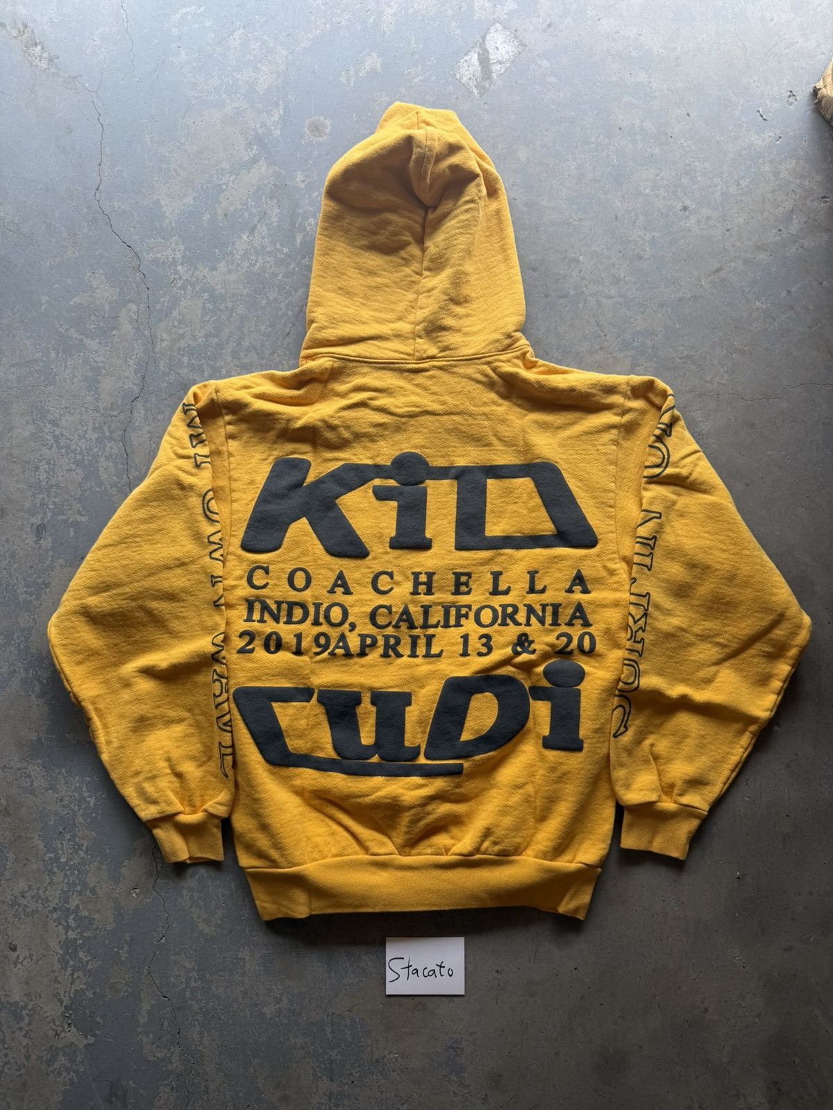Cactus Plant Flea Market × Kid Cudi CPFM x Kid Cudi Swim Hoodie Yellow Size US S / EU 44-46 / 1 - 2 Thumbnail