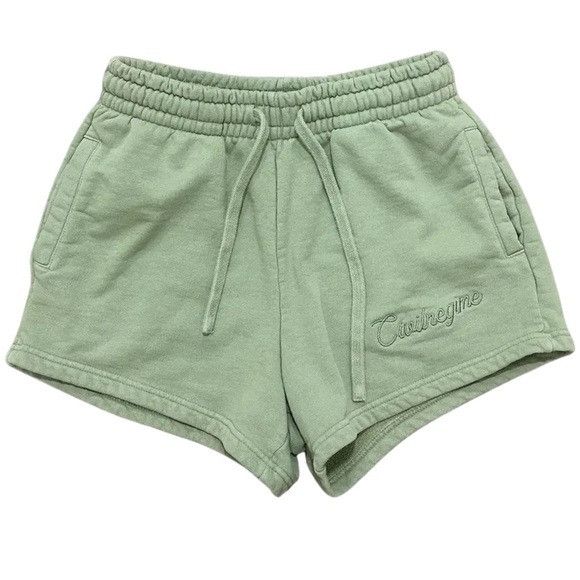Civil Regime Civil Active Vintage Wash Green Relaxed Athletic / Sweat Sho Size 28" / US 6 / IT 42 - 1 Thumbnail