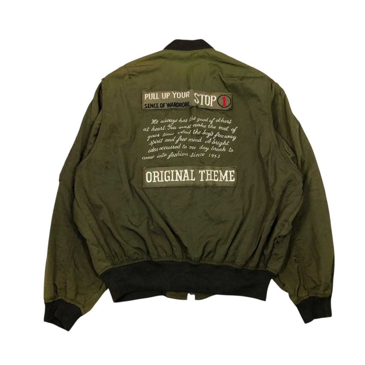 Japanese Brand 🔥VINTAGE BOMBER JACKET PARACHUTE DESIGN ISSEY MIYAKE Size US L / EU 52-54 / 3 - 1 Thumbnail
