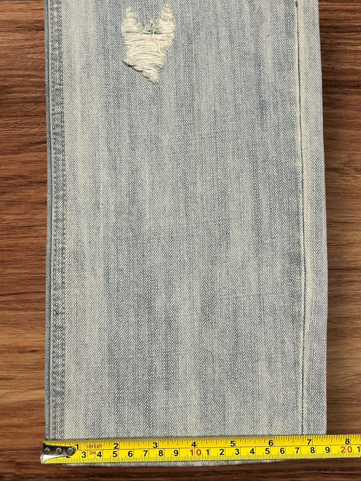 Japanese Brand Vintage Japanese Brand Distressed Sashiko Style Blue Jeans Size US 32 / EU 48 - 13 Thumbnail