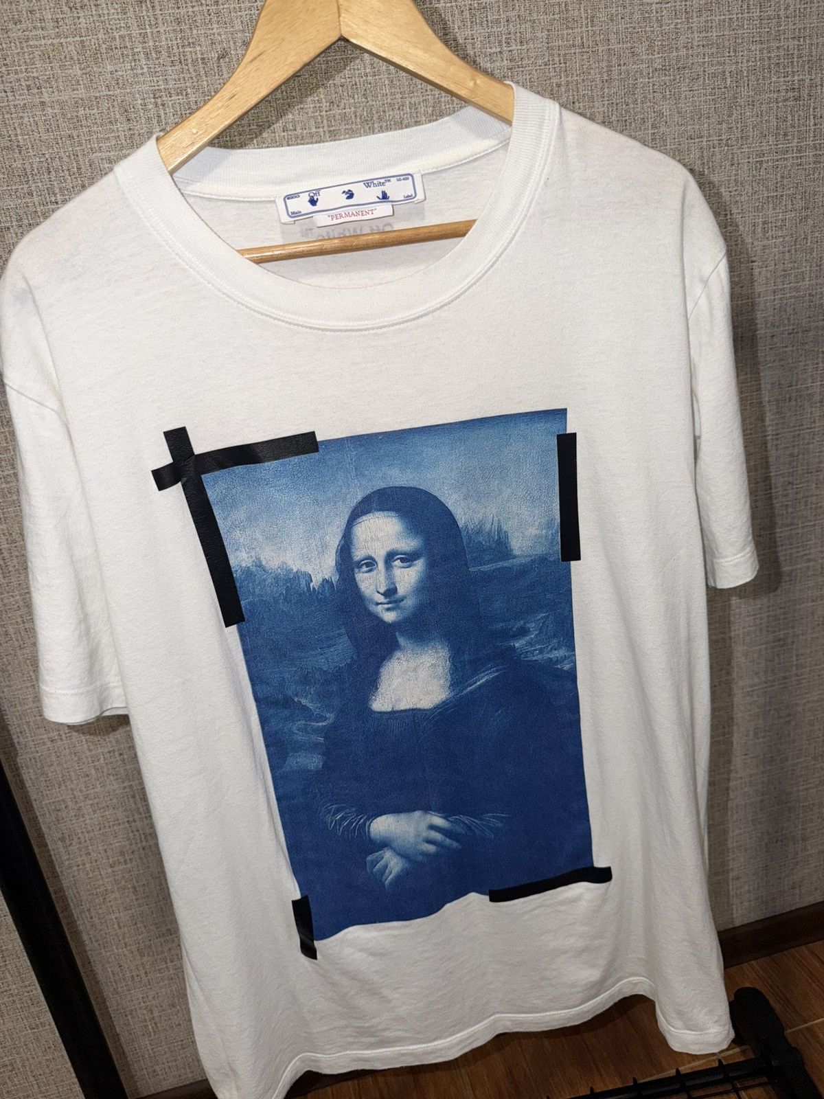 Off-White OFF WHITE MONA LISA WHITE T-SHIRT Size US XL / EU 56 / 4 - 2 Thumbnail