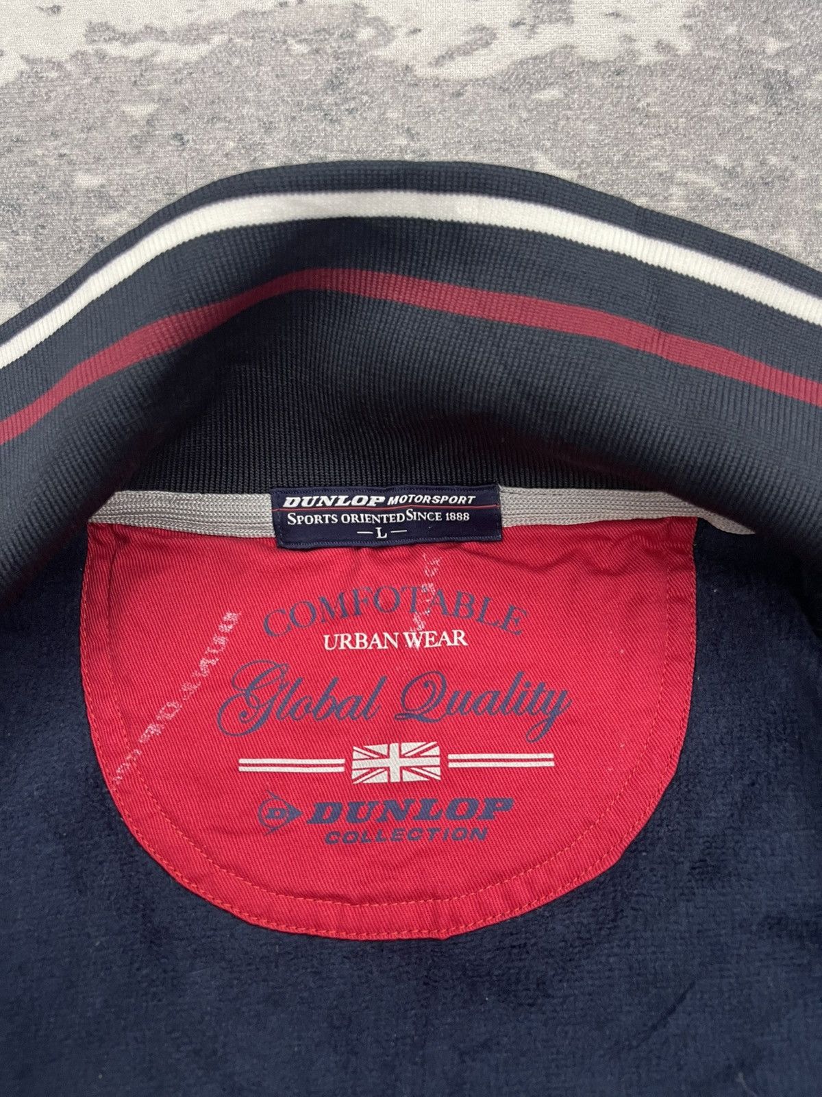 Dunlop Vintage Dunlop Motorsport Sweatshirt Embroidered Size US L / EU 52-54 / 3 - 7 Thumbnail