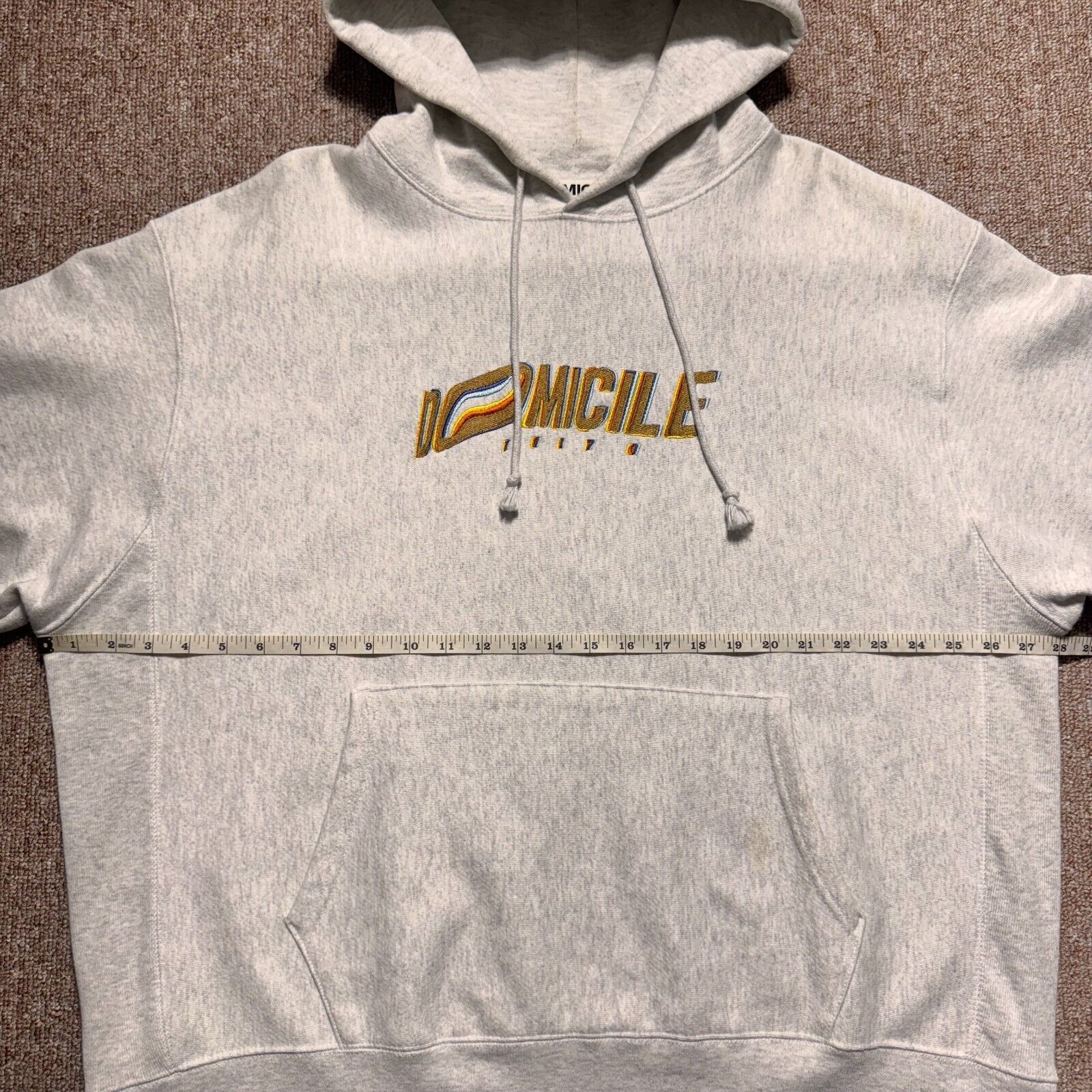 DOMICILE TOKYO Domicile Tokyo Embroidered Logo Hoodie ASAP Rocky Size US XL / EU 56 / 4 - 6 Thumbnail