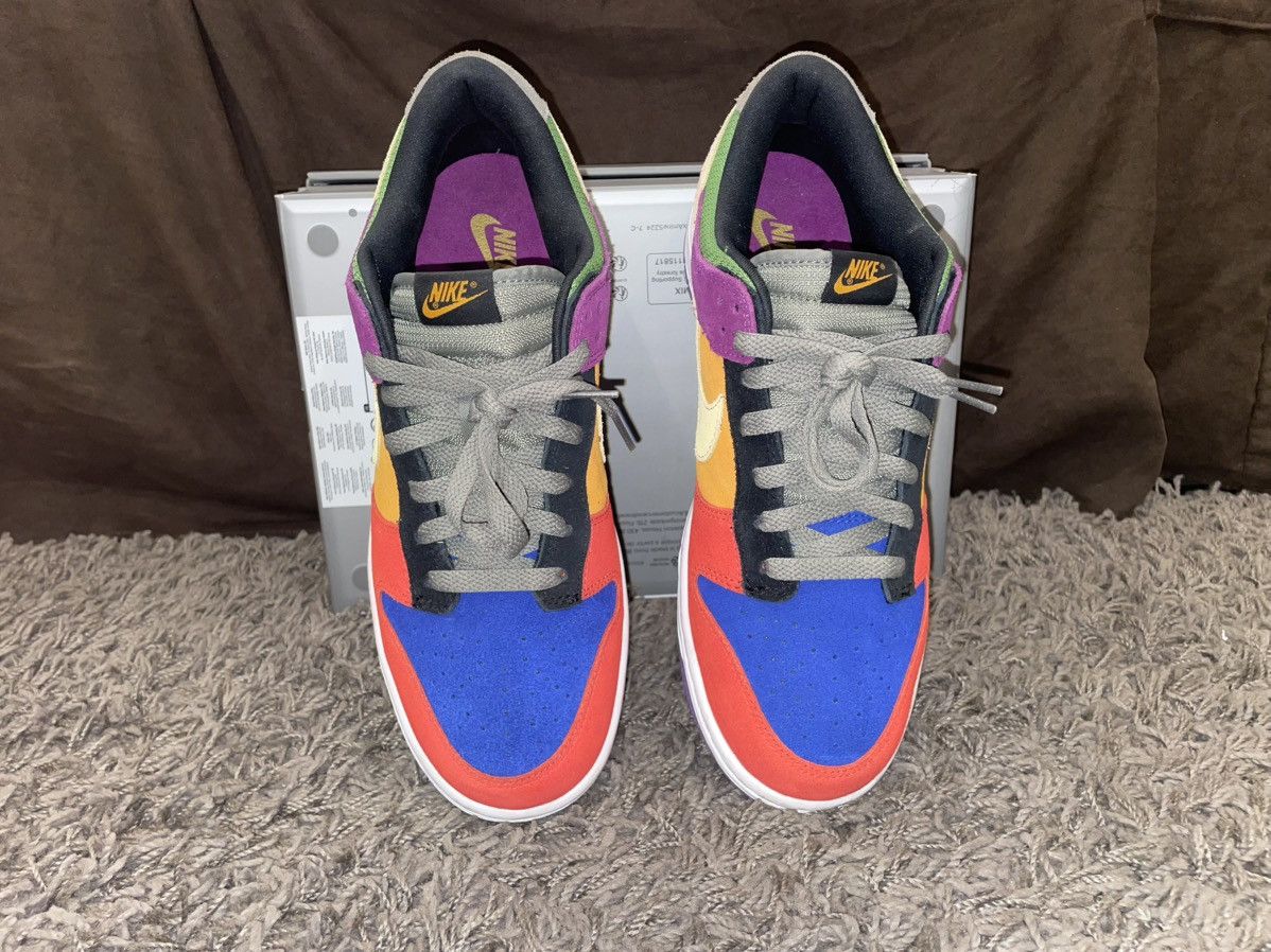 Nike Size 10M - Nike Dunk Low SP Retro Viotech 2019 NO BOX Size US 10 / EU 43 - 7 Thumbnail