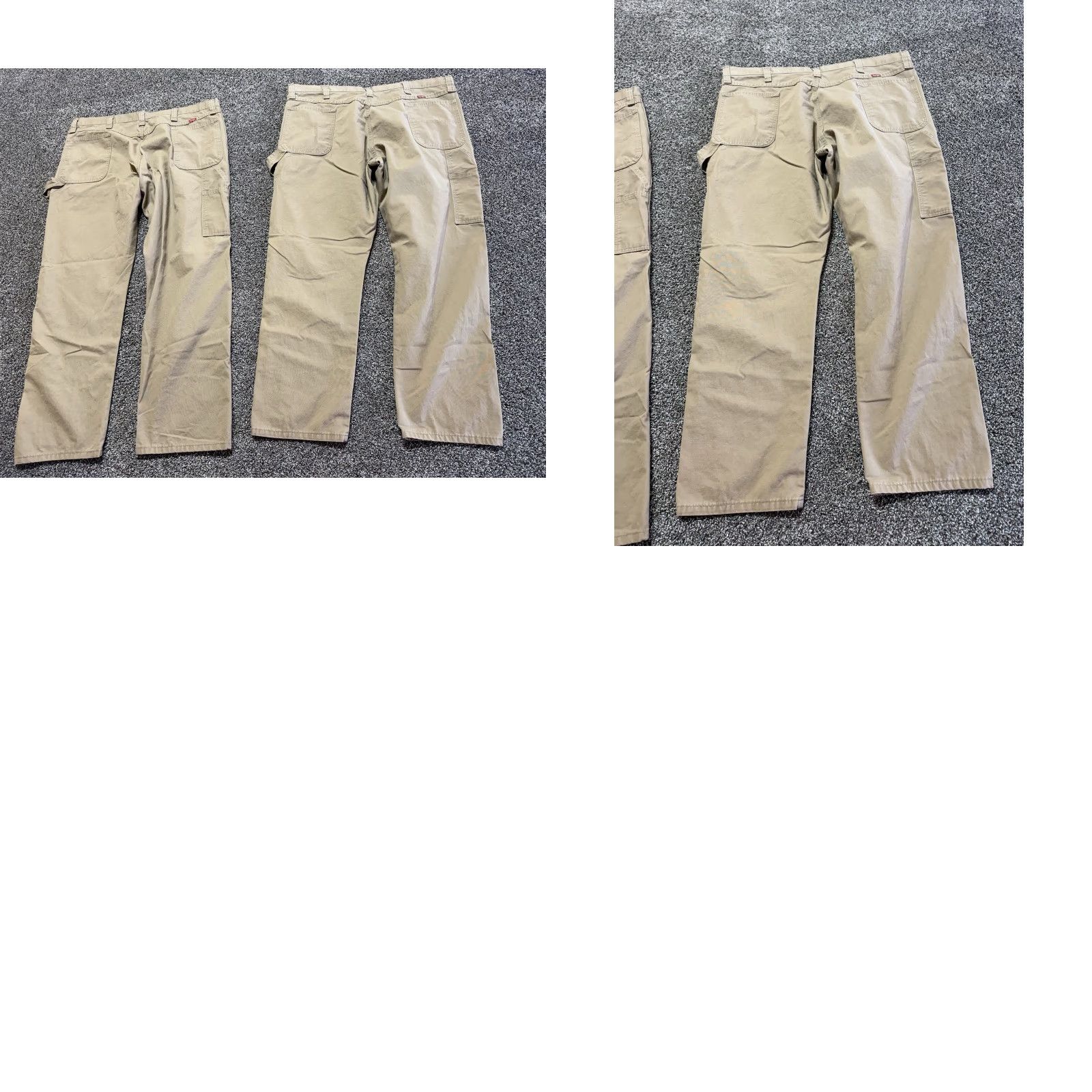 Wrangler Wrangler Jeans Jeans Khaki Men 44x32 5-Pocket Design Denim Cotton Tan Blue Vintage No N/A Size US 44 / EU 60 - 9 Thumbnail
