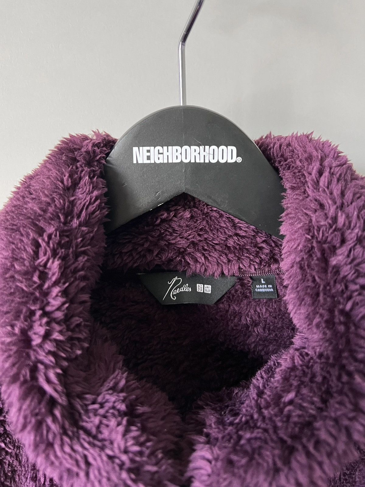 Needles × Uniqlo Uniqlo x Needles Japan Purple Fleece Jacket Size US M / EU 48-50 / 2 - 3 Thumbnail