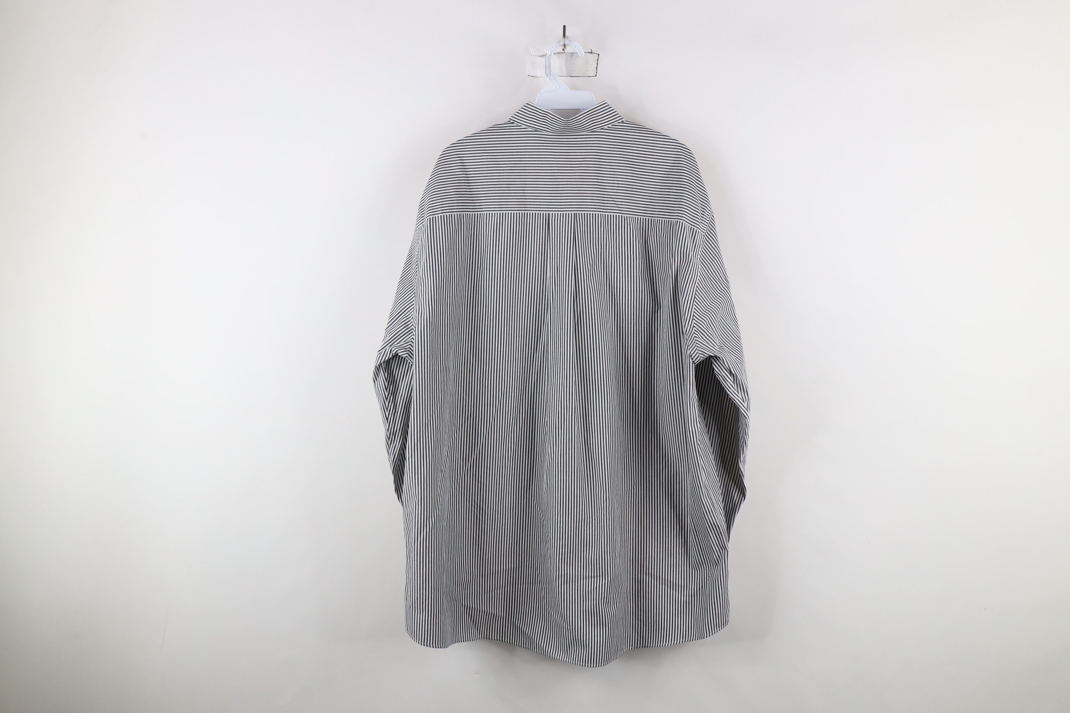 Vintage Vintage Ohio State University Striped Button Down Shirt Size US XL / EU 56 / 4 - 9 Thumbnail