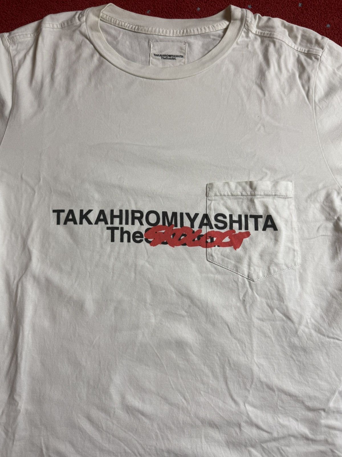 Takahiromiyashita The Soloist. Takahiro Miyashita The Soloist Pocket Tee Size US M / EU 48-50 / 2 - 2 Thumbnail