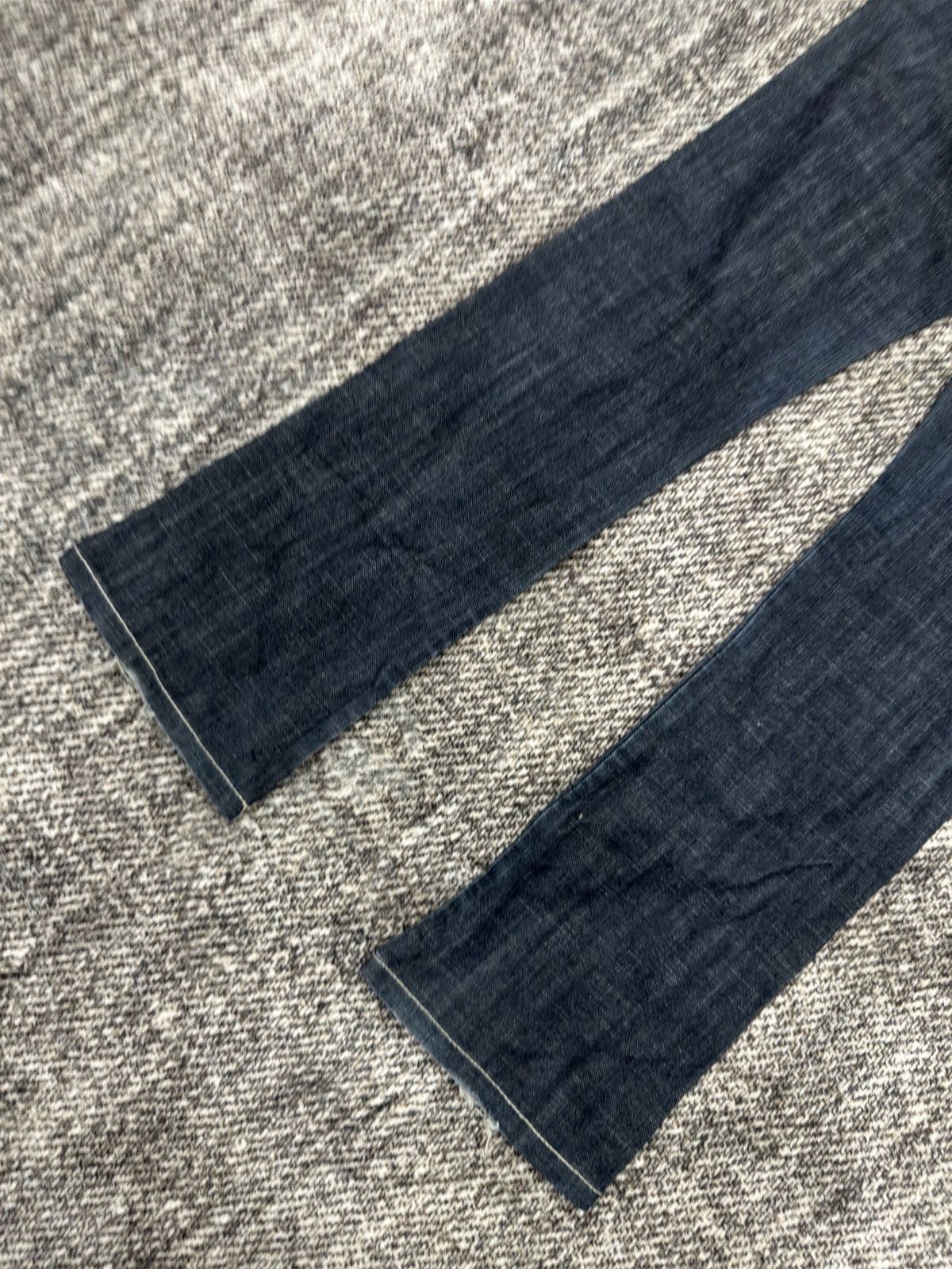 If Six Was Nine × Le Grande Bleu (L.G.B.) × Marithe + Francois Girbaud MARITHE FRANCOIS GIRBAUD Pants Biker Utility Denim Size US 29 - 7 Thumbnail