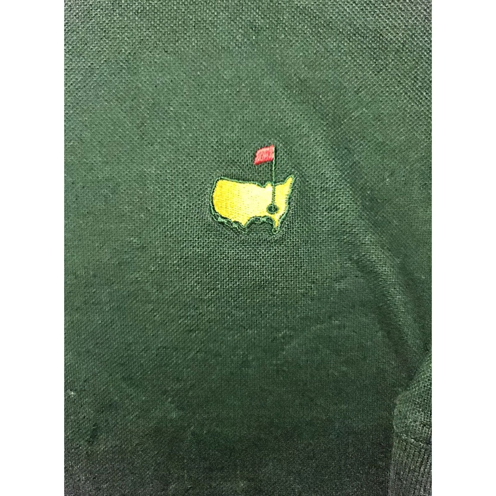 Vintage VINTAGE Master Polo Shirt Men XL Green Cotton 60s Two-Ply Short Sleeve Solid Classic Sports Dad Size US XL / EU 56 / 4 - 4 Thumbnail