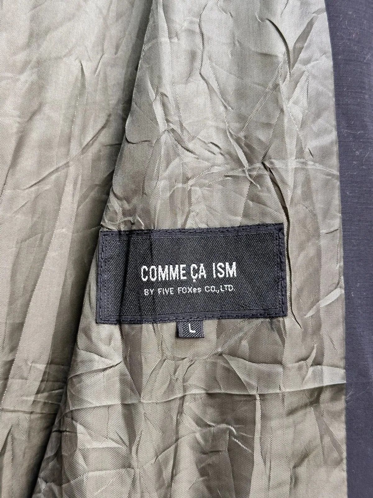 Comme Ca Ism Comme Ca Ism Blue Minimalist Vest Vintage Japanese Style Size US L / EU 52-54 / 3 - 8 Thumbnail