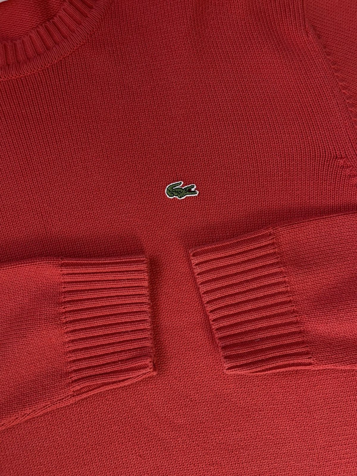 Lacoste × Vintage Vintage Y2k Lacoste Knitwear Sweater Size US XL / EU 56 / 4 - 6 Thumbnail