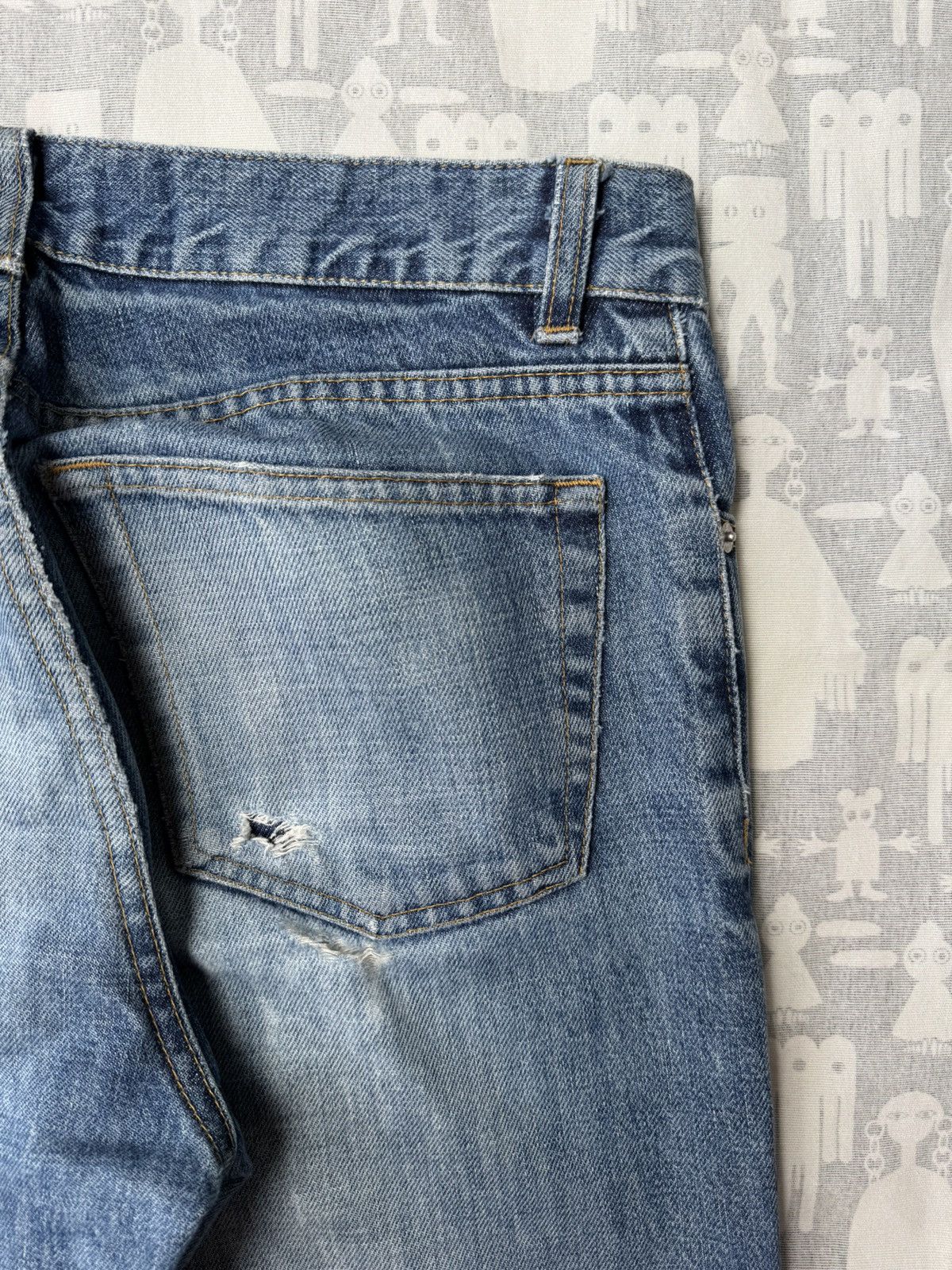 Helmut Lang Helmut Lang 1990's Distressed Classic Cut Released Hem Denim Size US 32 / EU 48 - 6 Thumbnail