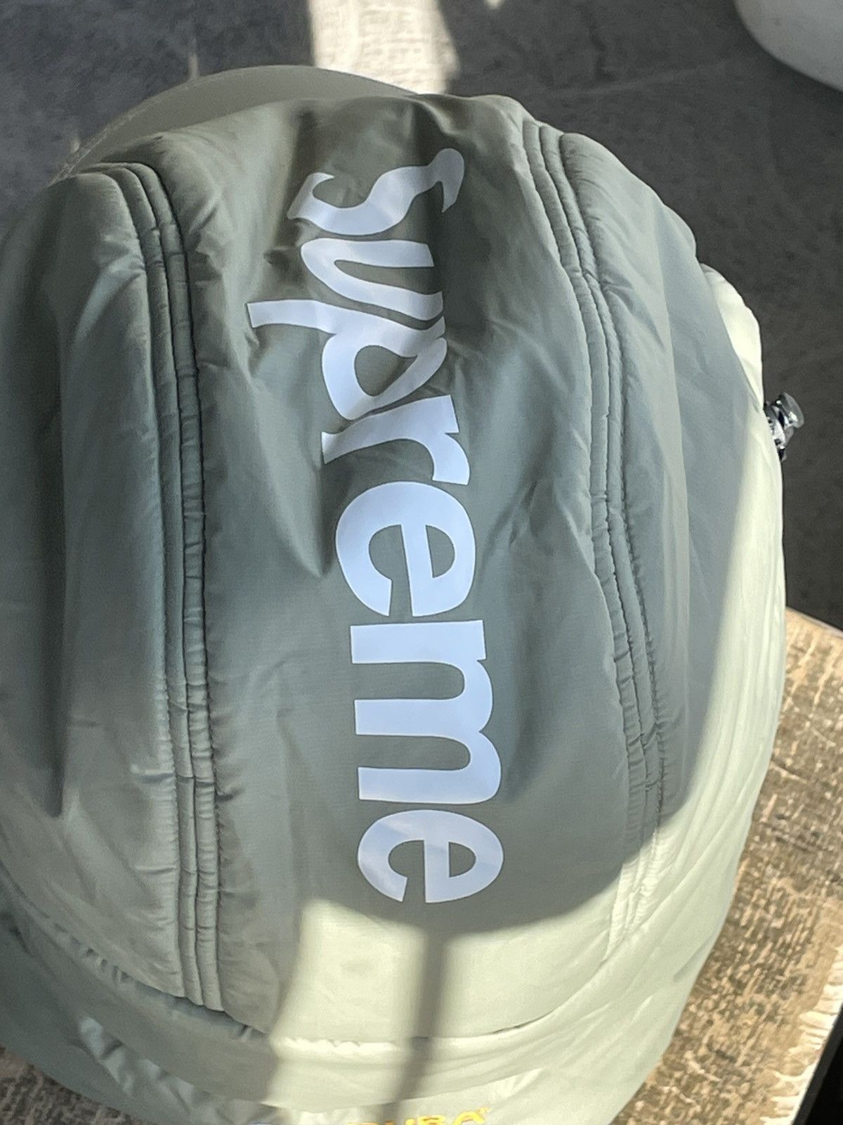Supreme Supreme Cordura Puffer Light Olive Size ONE SIZE - 4 Thumbnail