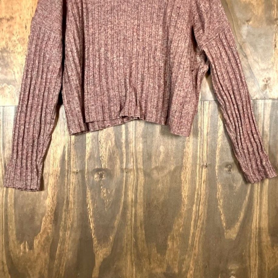 Madewell Madewell Sweater Rosehip Brown Knit Mock Neck Wool Blend XL Women Pullover Long Sleeve Casual Workwear Winter Fall Women’s Size XL / US 12-14 / IT 48-50 - 3 Thumbnail