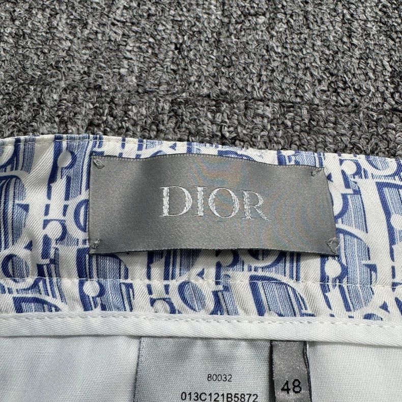 Dior Dior Full-print old flower mulberry silk shorts 2505-Nextar Size US 32 / EU 48 - 3 Thumbnail