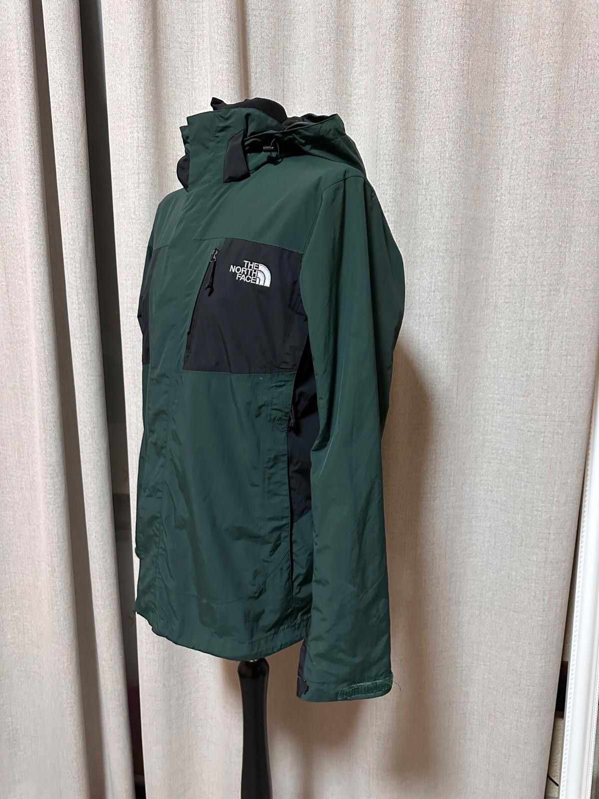 The North Face Vintage The North Face Hyvent Green/Black Parka Jacket Men Size US M / EU 48-50 / 2 - 5 Thumbnail