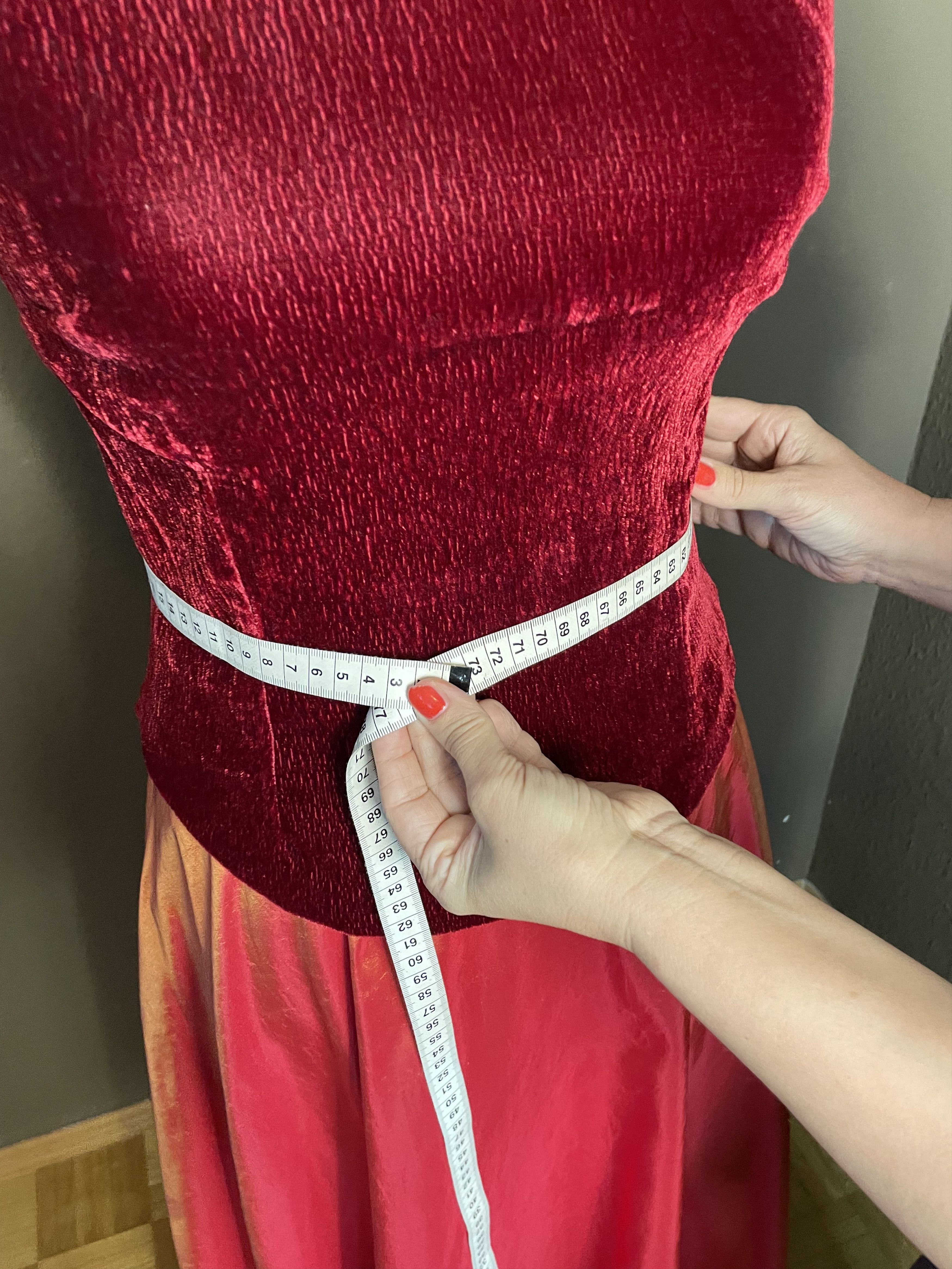 Other Handmade Designer Evening Dress - Silke Wagler Leipzig Size XS / US 0-2 / IT 36-38 - 3 Thumbnail