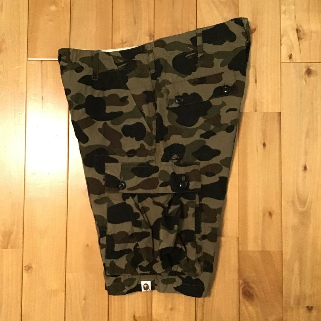 Bape BAPE Cargo shorts 1st camo green a bathing ape NIGO ★size M Size US 32 / EU 48 - 4 Thumbnail