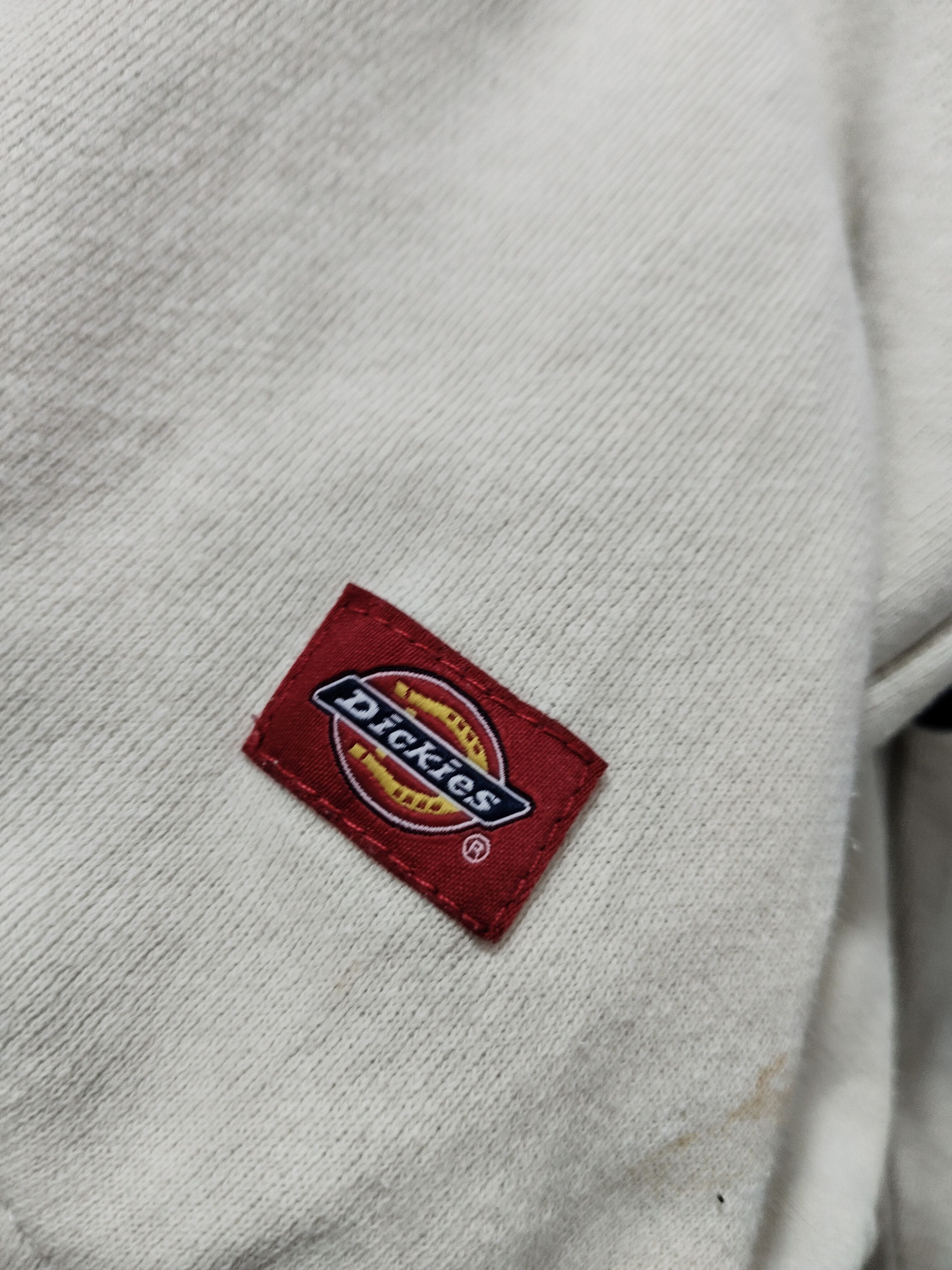 Dickies × Vintage Dickies Big Logo Half Zipper Sweatshirt Size US L / EU 52-54 / 3 - 6 Thumbnail