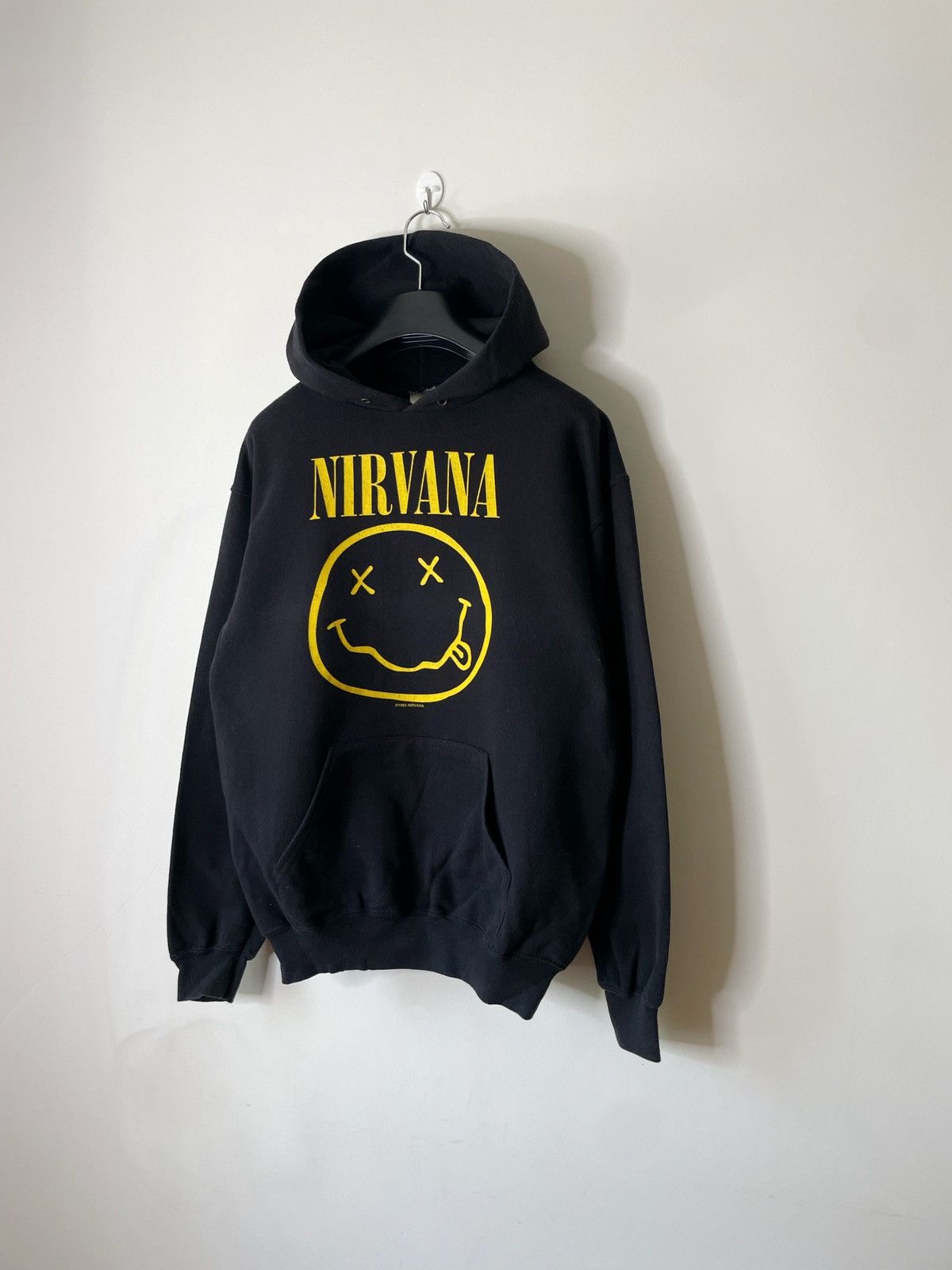 Nirvana VTG Nirvana Smile Face 1992 Kurt Cobain Boxy Fit Hoodie Size US S / EU 44-46 / 1 - 3 Thumbnail