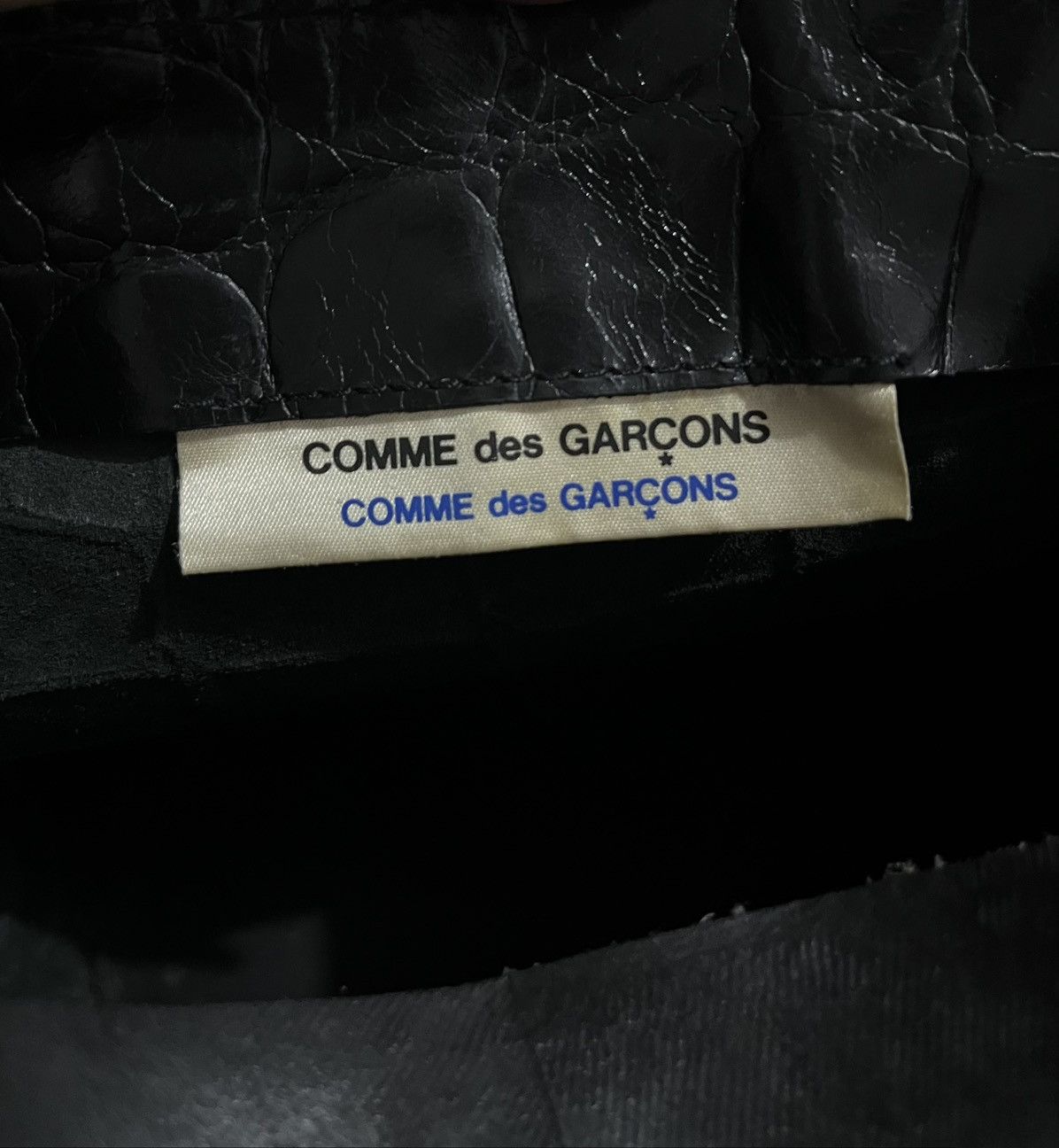 Comme des Garcons Comme Des Garcons Leather Tote Bag Size ONE SIZE - 7 Thumbnail